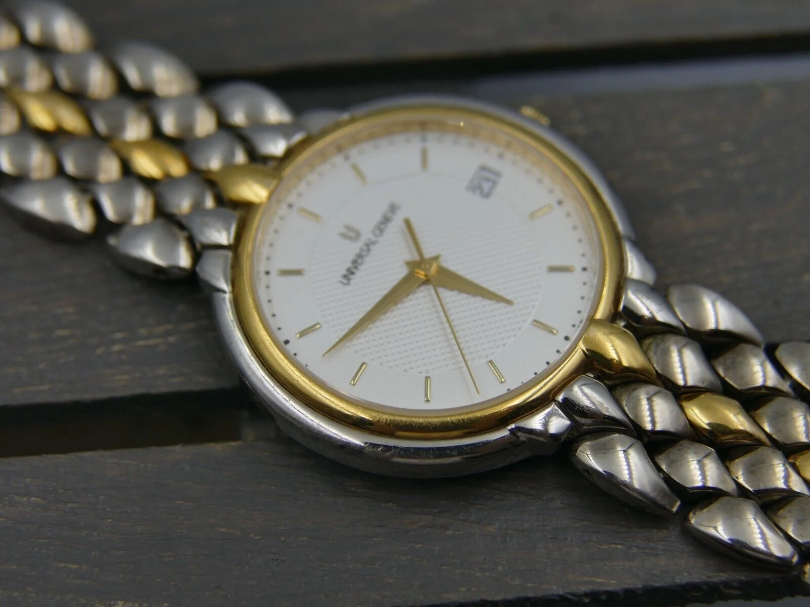 Universal Geneve 80's vintage watch mens universal geneve – Ref. 650.100, Gut – 16/21