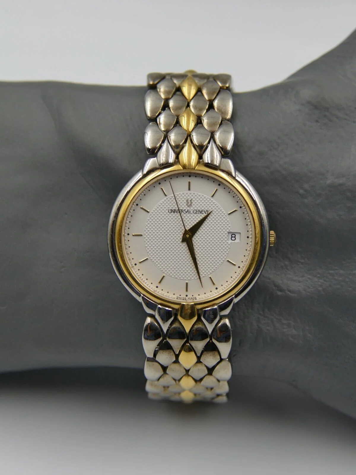Universal Geneve 80's vintage watch mens universal geneve – Ref. 650.100, Gut – 17/21