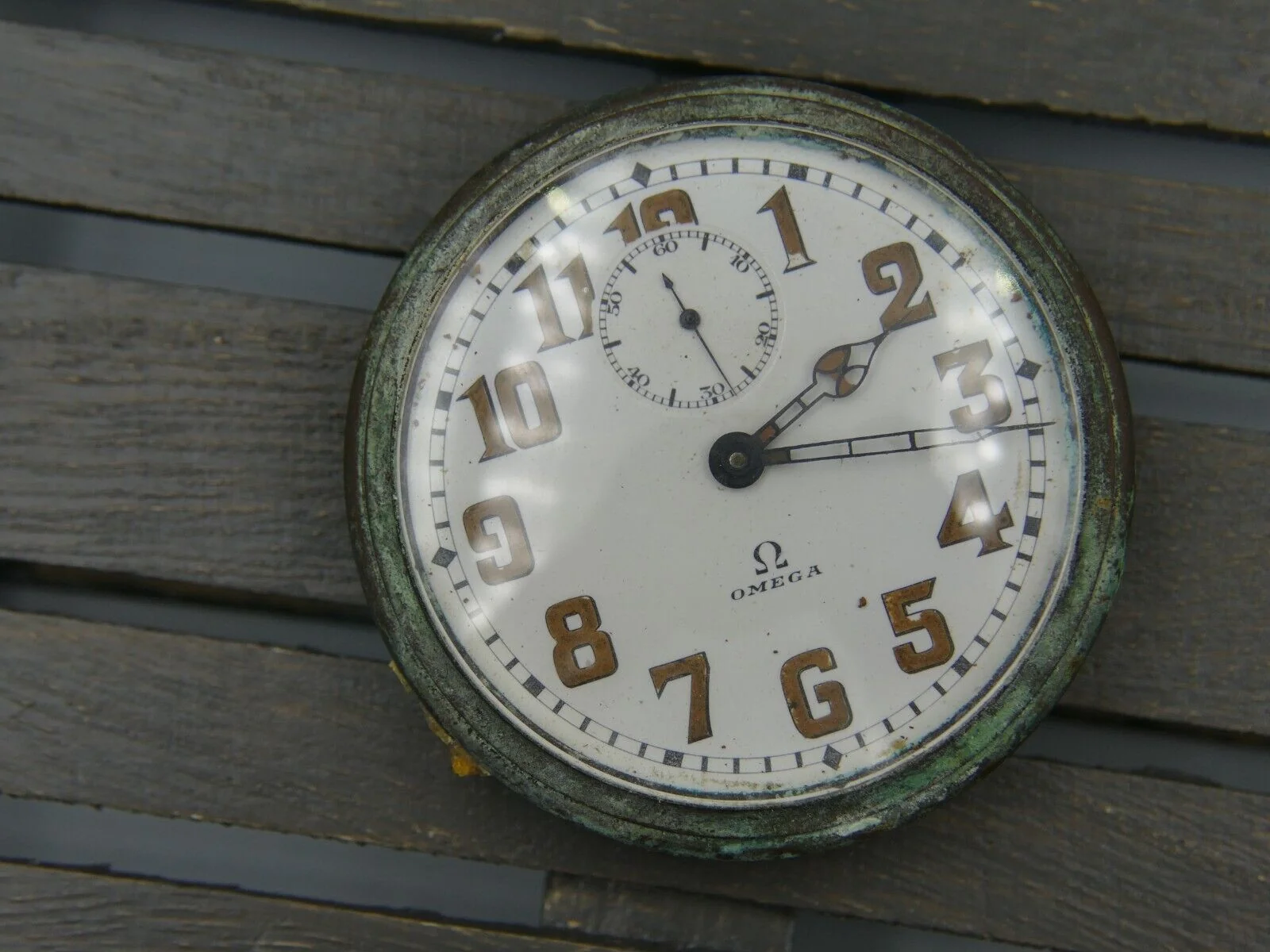 Omega dashboard clock – Gebraucht – 1/18