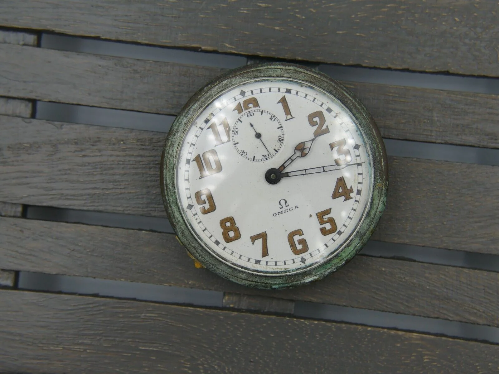 Omega dashboard clock – Gebraucht – 15/18