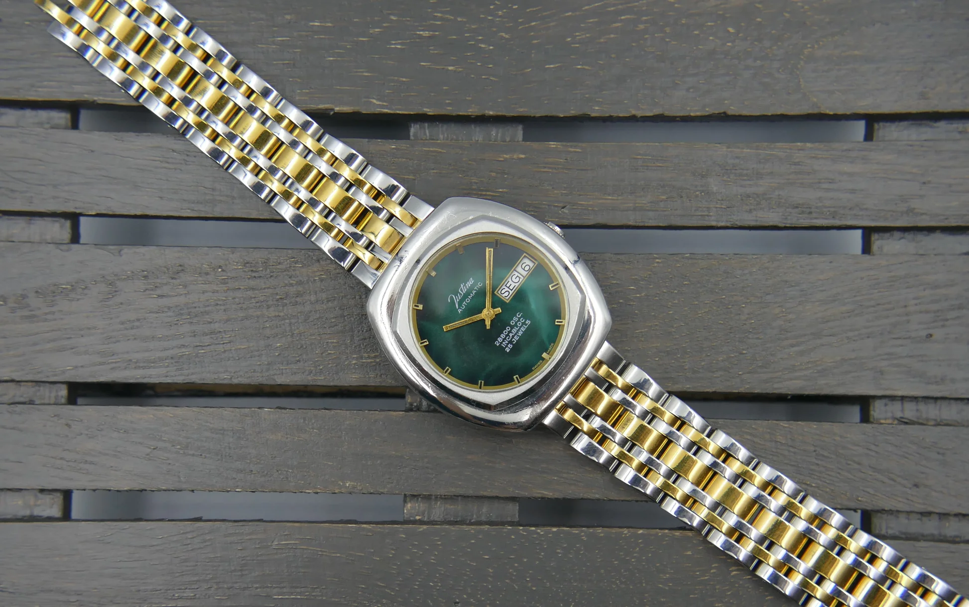 Justina mechanical vintage watch – Ref. 1267, Gebraucht – 5/32