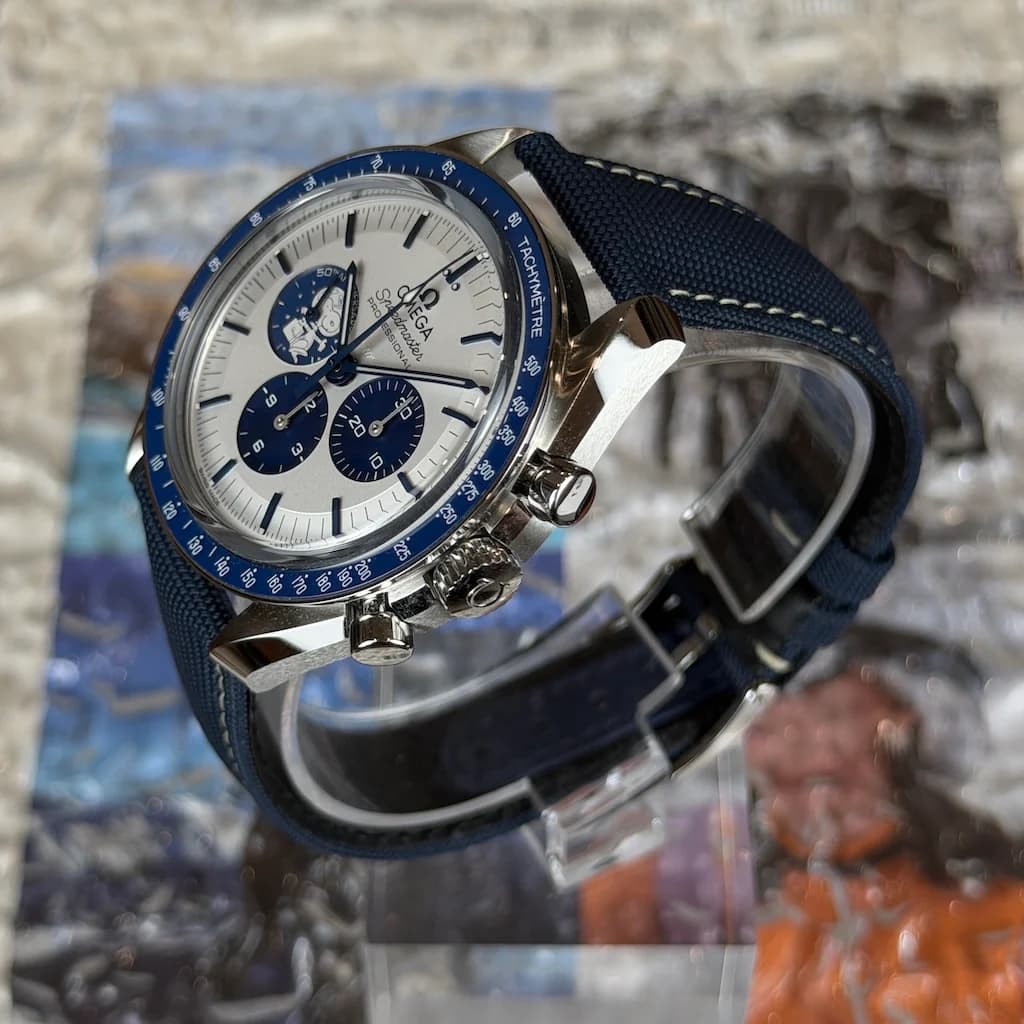 Omega Speedmaster Professional Moonwatch Hesalite – Ref. 310.32.42.50.02.001, Wie neu – Bild 2/6