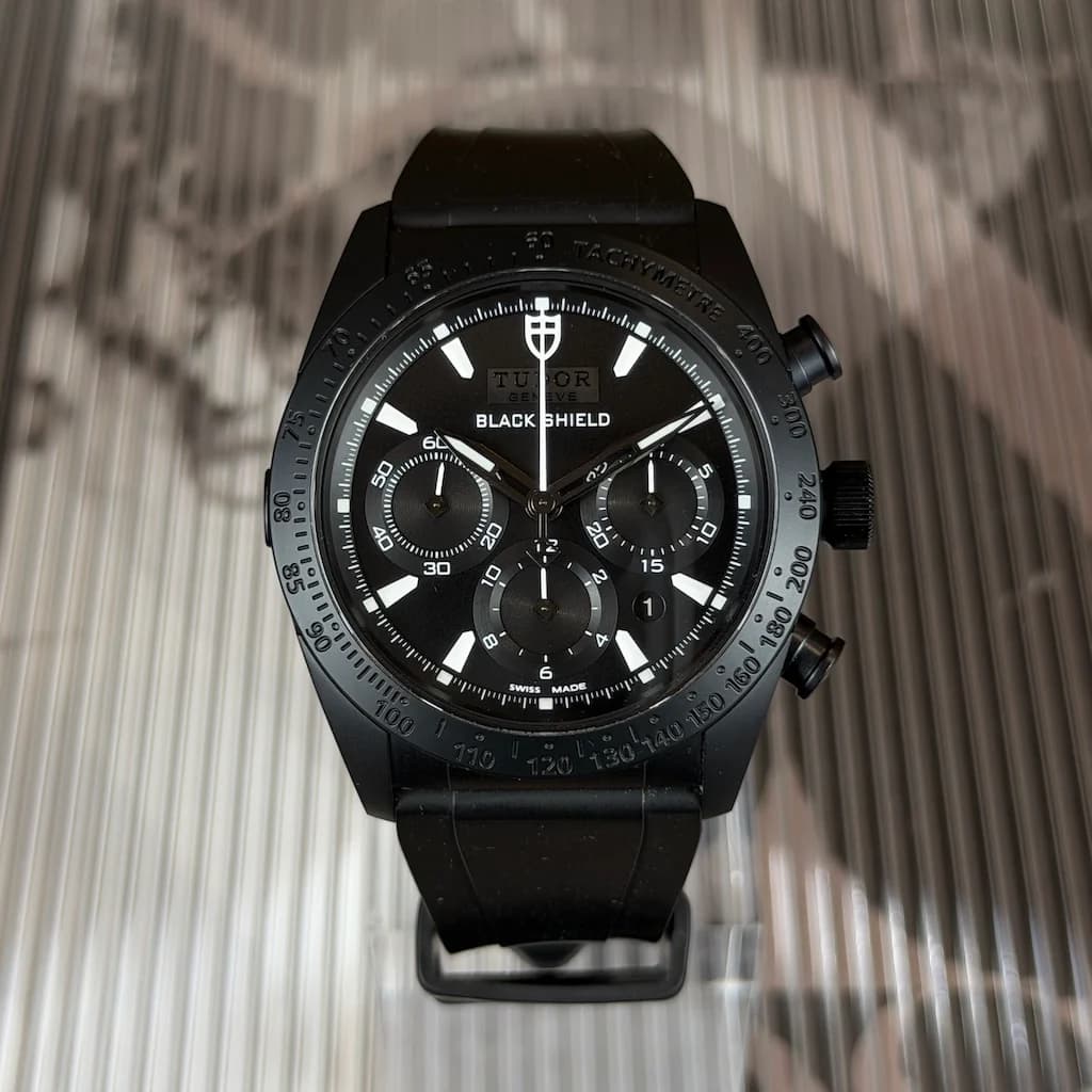 Tudor Black Shield – Ref. 42000CN-0018, Sehr gut