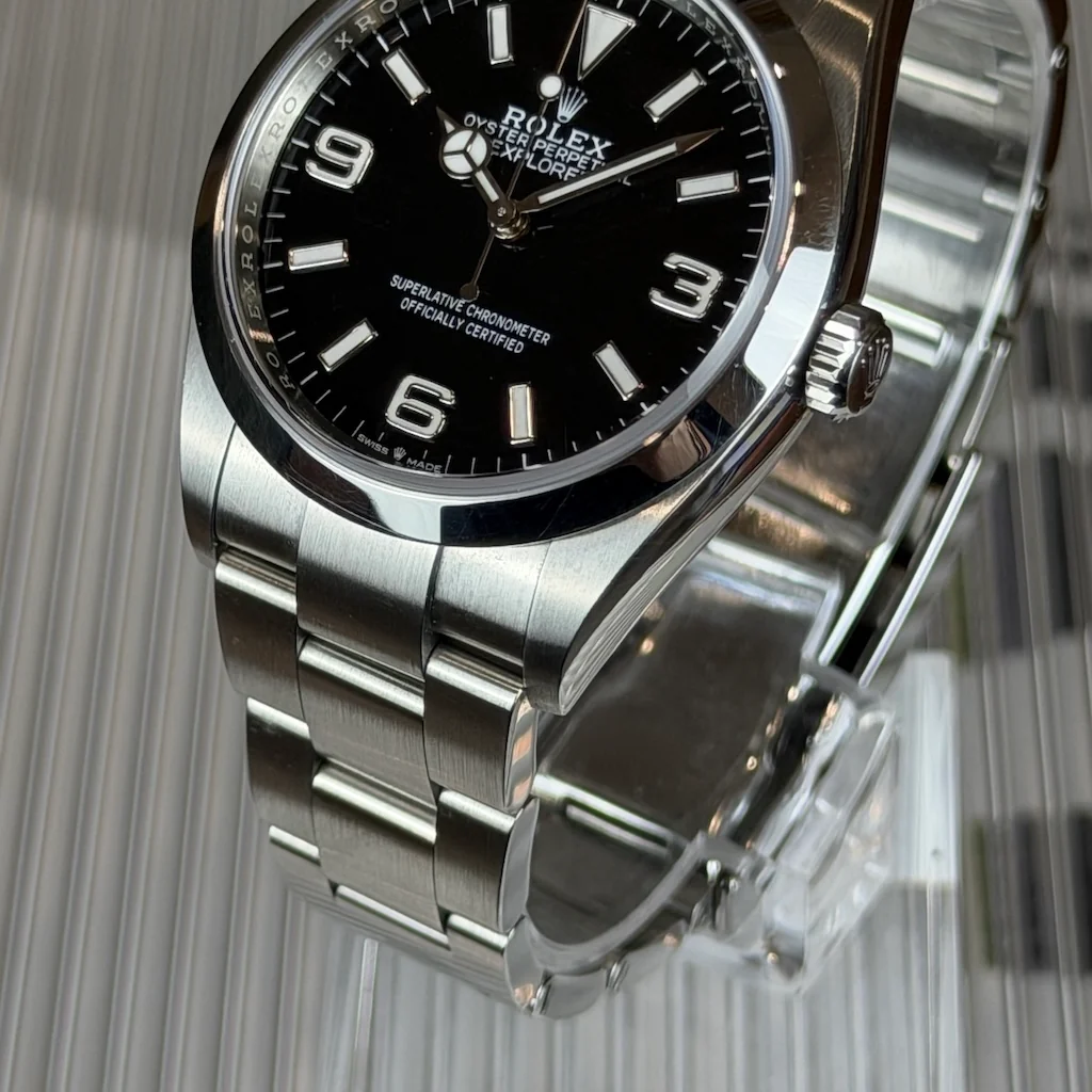 Rolex Explorer – Ref. 124270, Sehr gut – 5/6