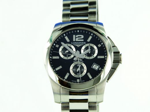 Longines Conquest – Ref. L3.660.4, very good – 4/11