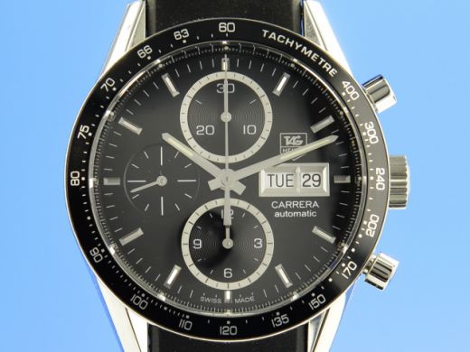 TAG Heuer Carrera – Ref. CV201AG, very good – 1/11
