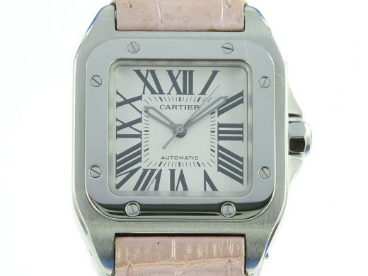 Cartier Santos 100 – Ref. 2878, Sehr gut – 4/12