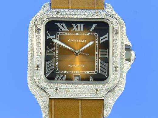 Cartier Santos de Cartier – Ref. WSSA0018, Sehr gut – 1/11