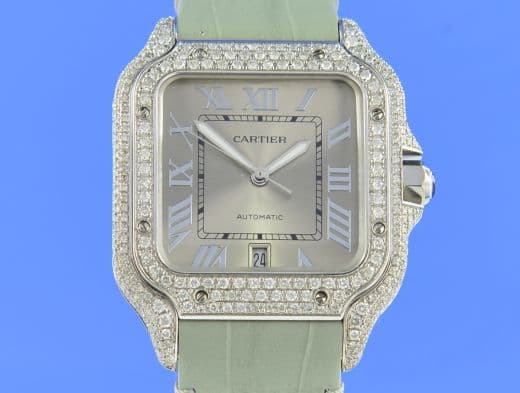 Cartier Santos de Cartier – Ref. WSSA0018, Sehr gut