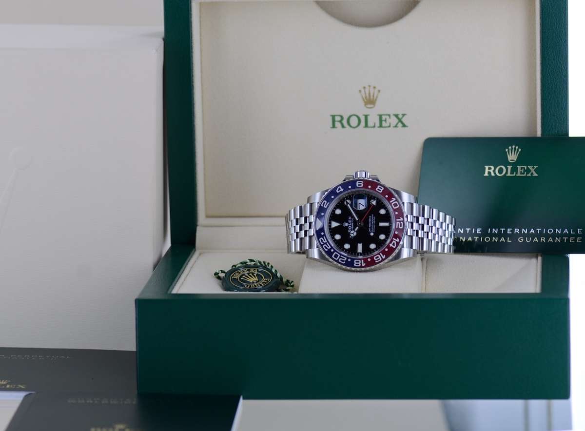 Rolex GMT-Master II – Ref. 126710BLRO, Sehr gut – 3/3