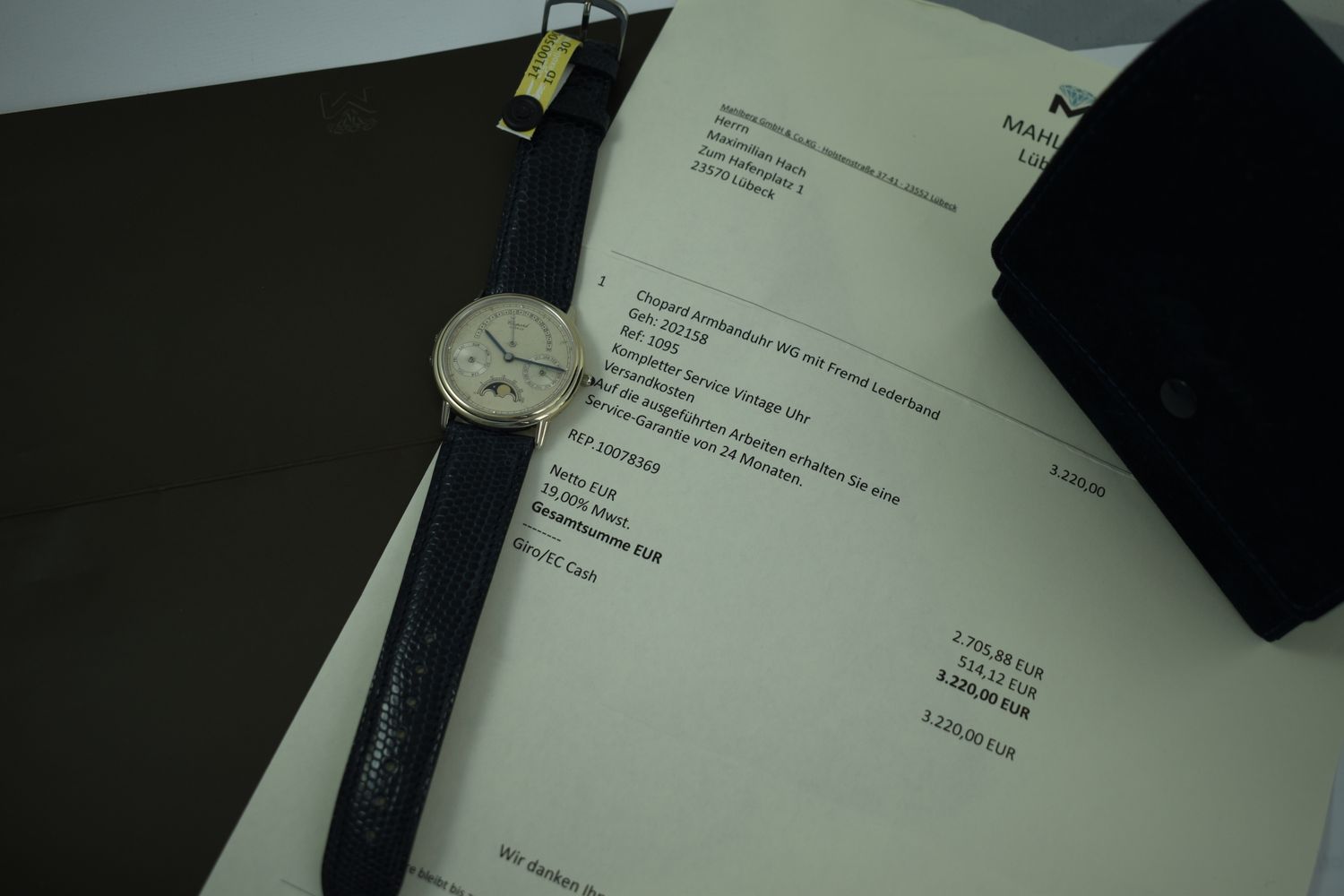 Chopard Luna Doro – Ref. 1095, Gebraucht – 5/12
