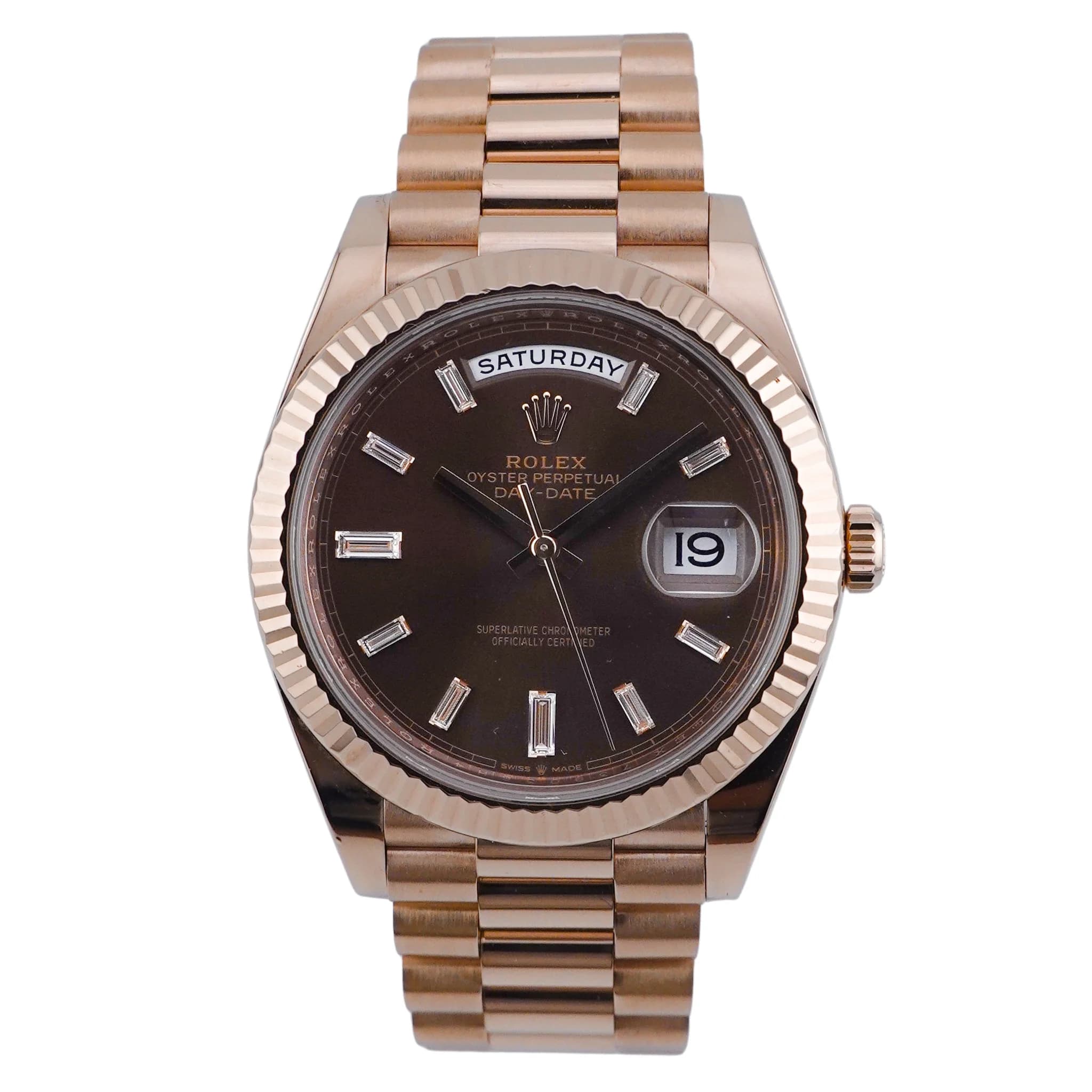 Rolex Day-Date 40 – Ref. 228235, like new
