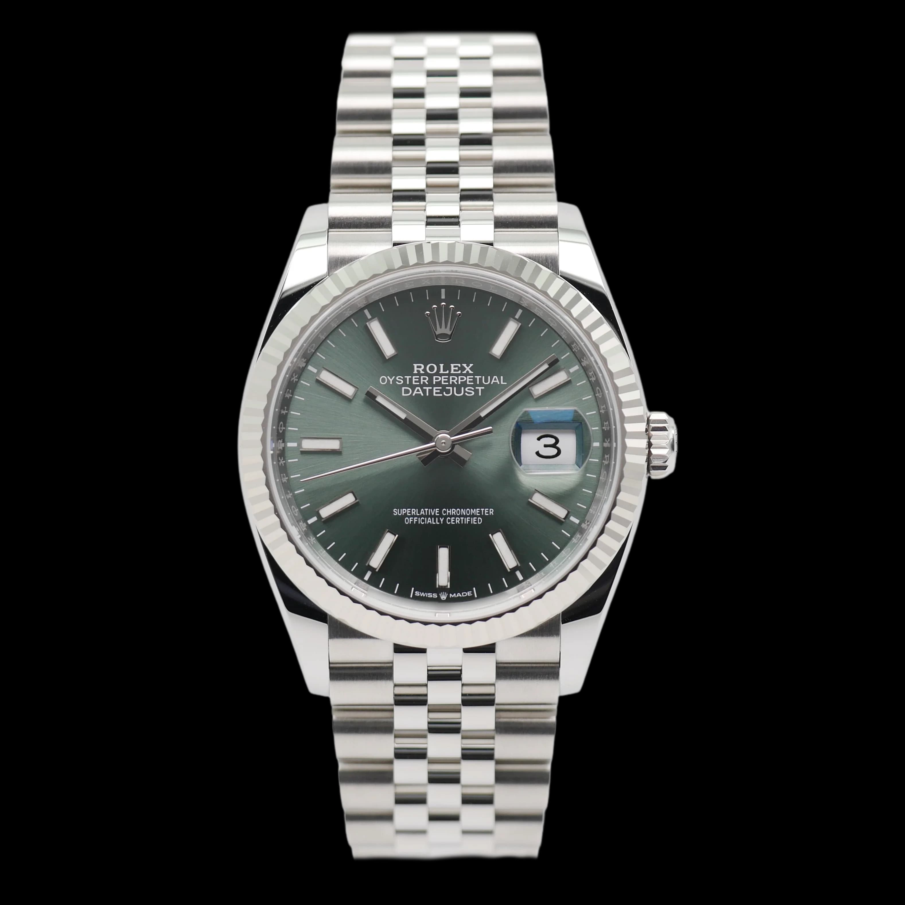 Rolex Datejust 36 – Ref. 126234, Wie neu