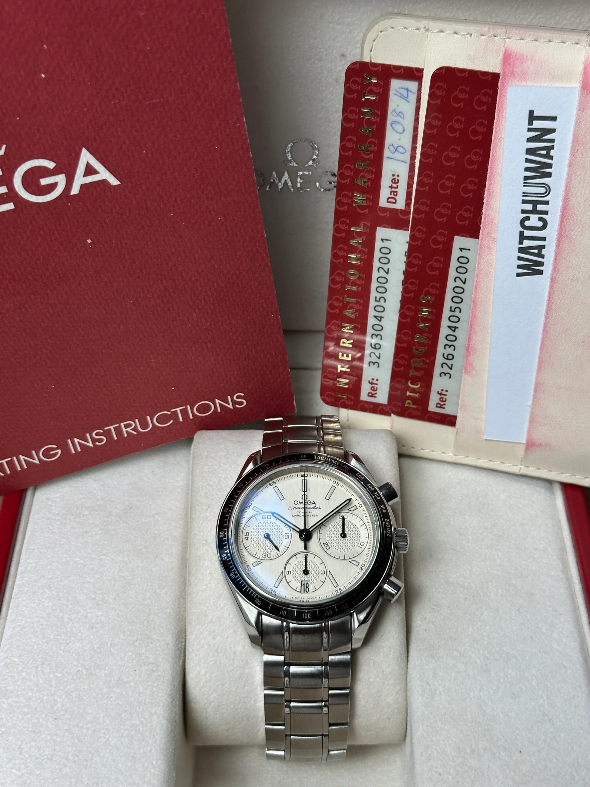Omega Speedmaster Racing – Ref. 326.30.40.50.02.001, Sehr gut – 5/14