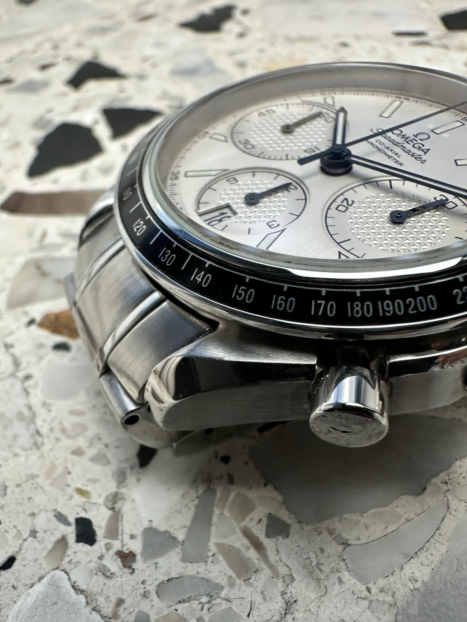 Omega Speedmaster Racing – Ref. 326.30.40.50.02.001, Sehr gut – 7/14