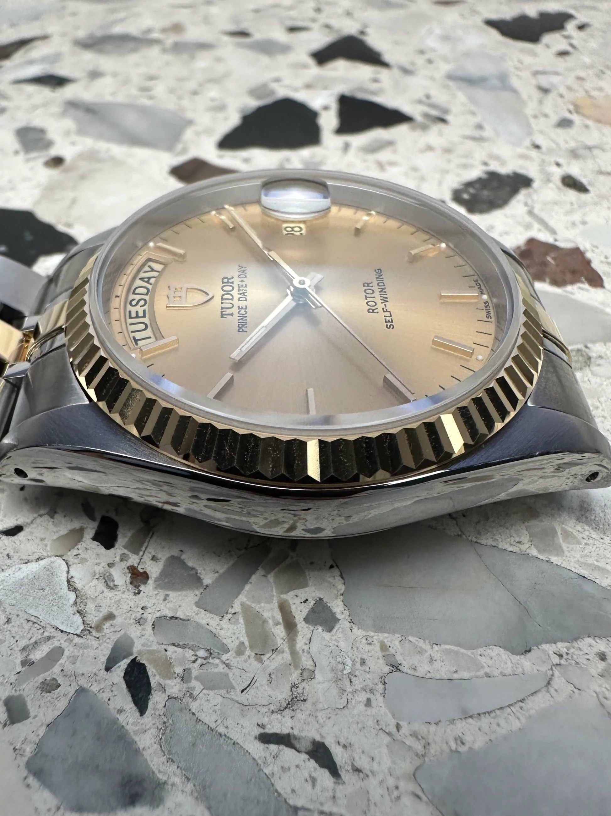 Tudor Prince Date Chronograph – Ref. 76213, Sehr gut – 5/14
