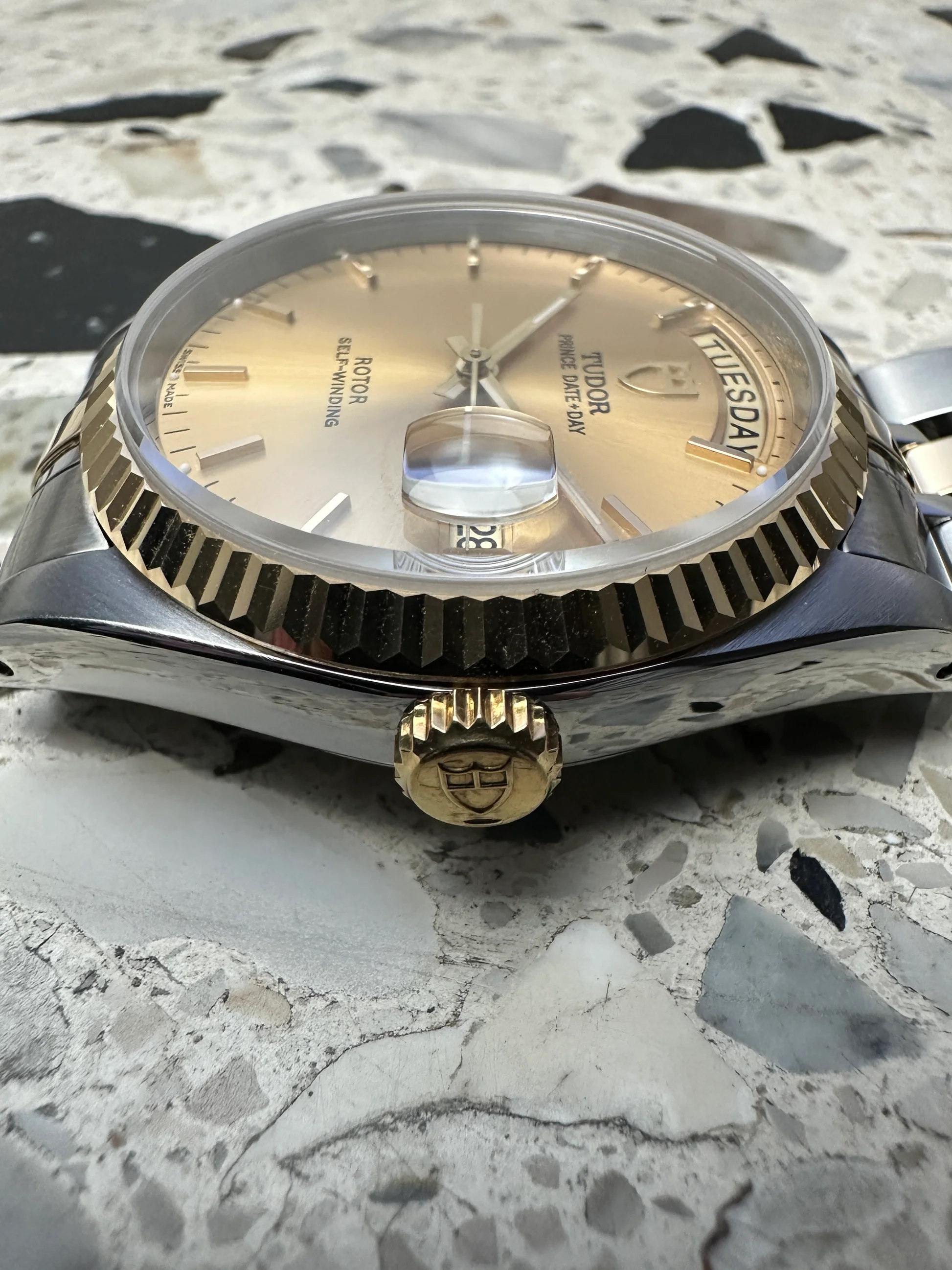 Tudor Prince Date Chronograph – Ref. 76213, Sehr gut – 6/14