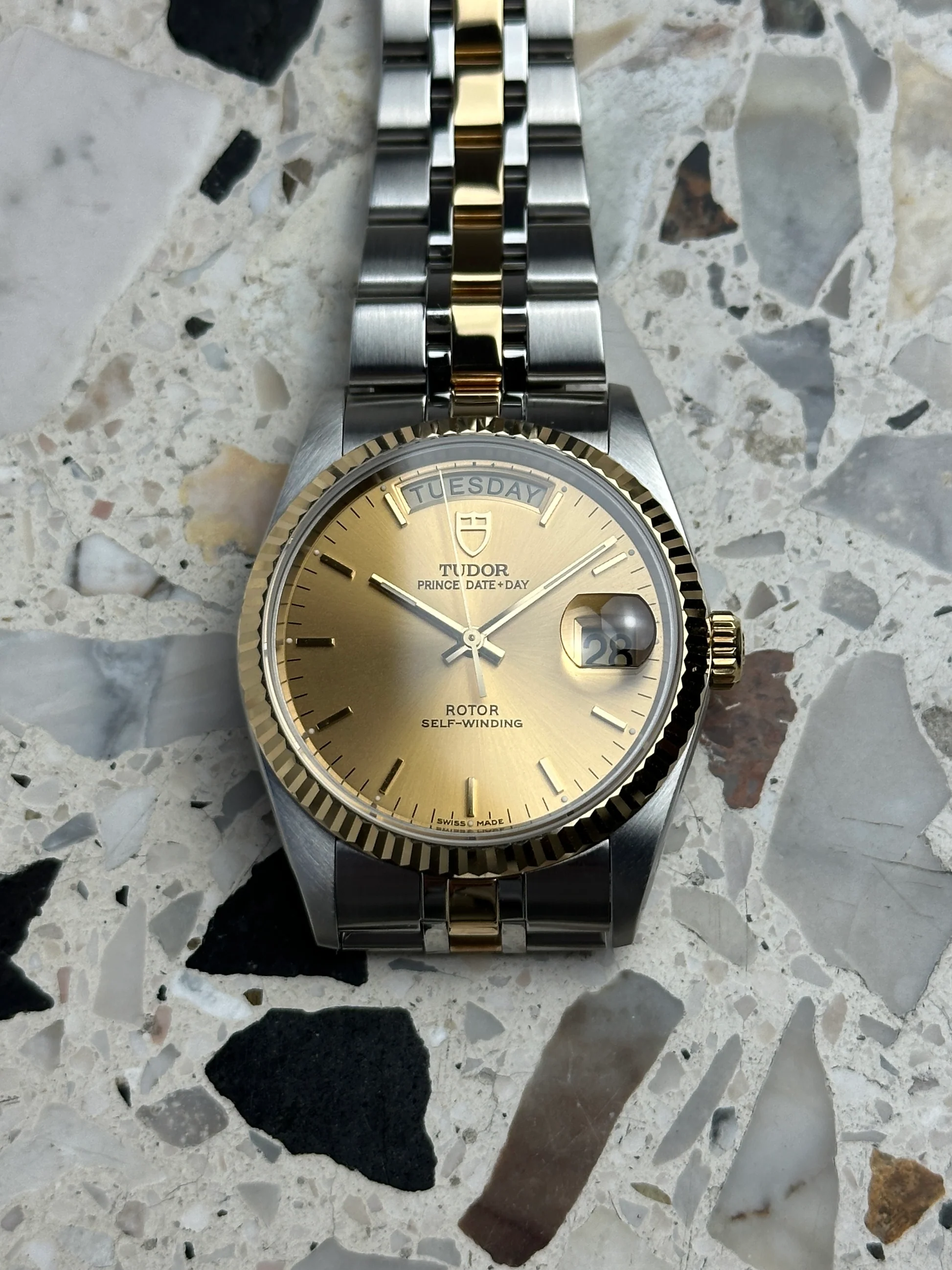 Tudor Prince Date Chronograph – Ref. 76213, Sehr gut – 11/14
