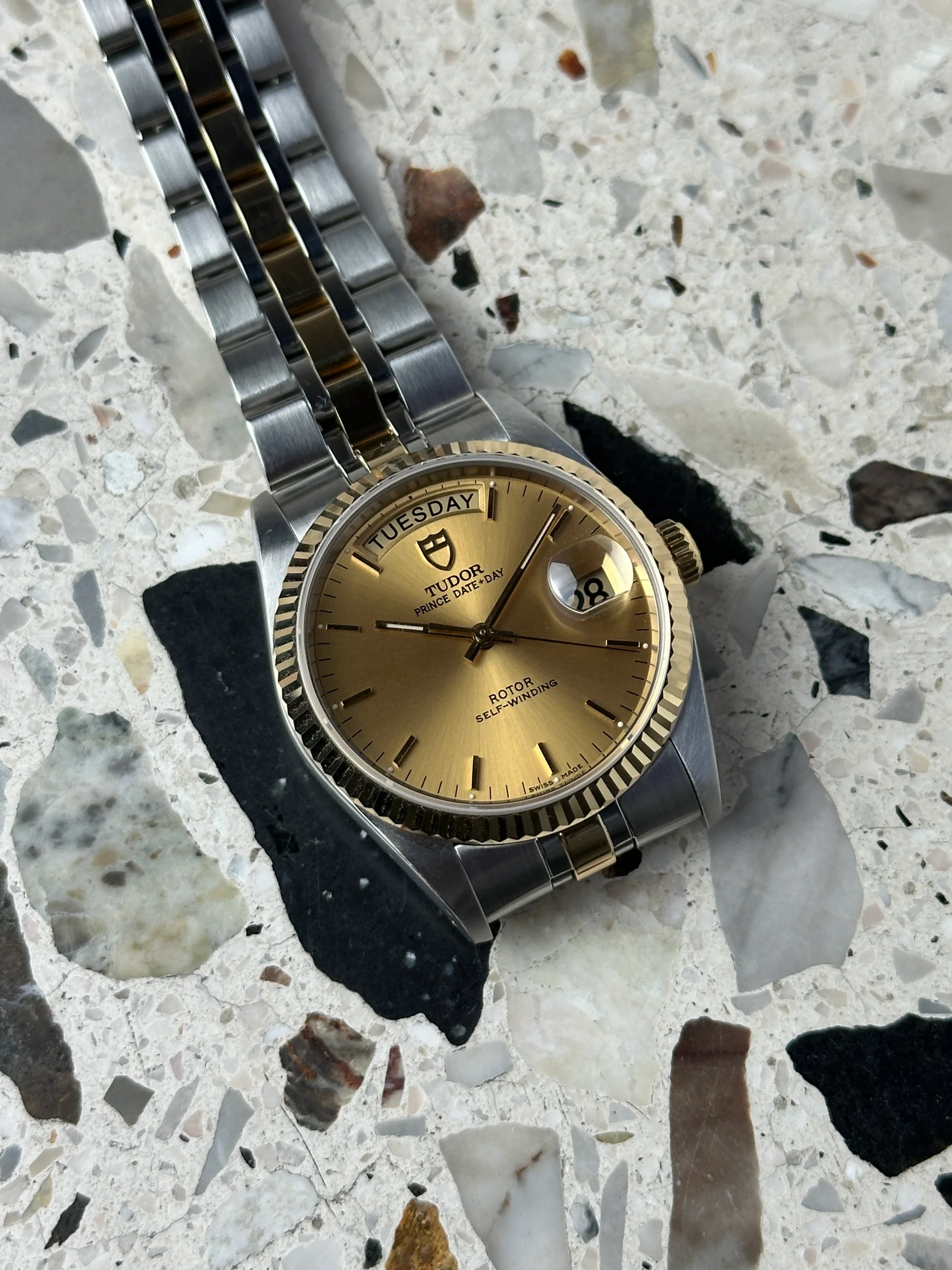 Tudor Prince Date Chronograph – Ref. 76213, Sehr gut – 13/14