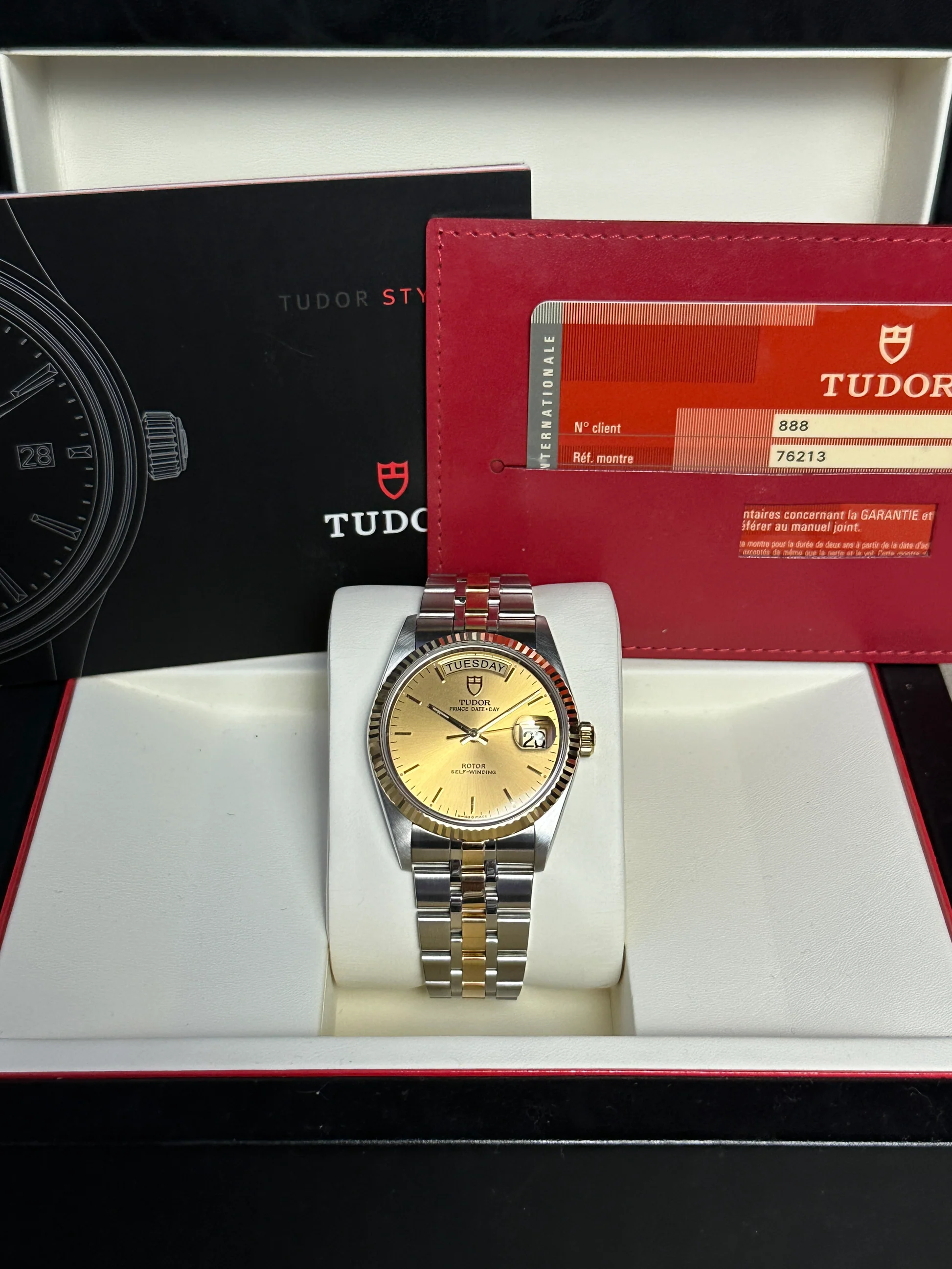 Tudor Prince Date Chronograph – Ref. 76213, Sehr gut – 14/14