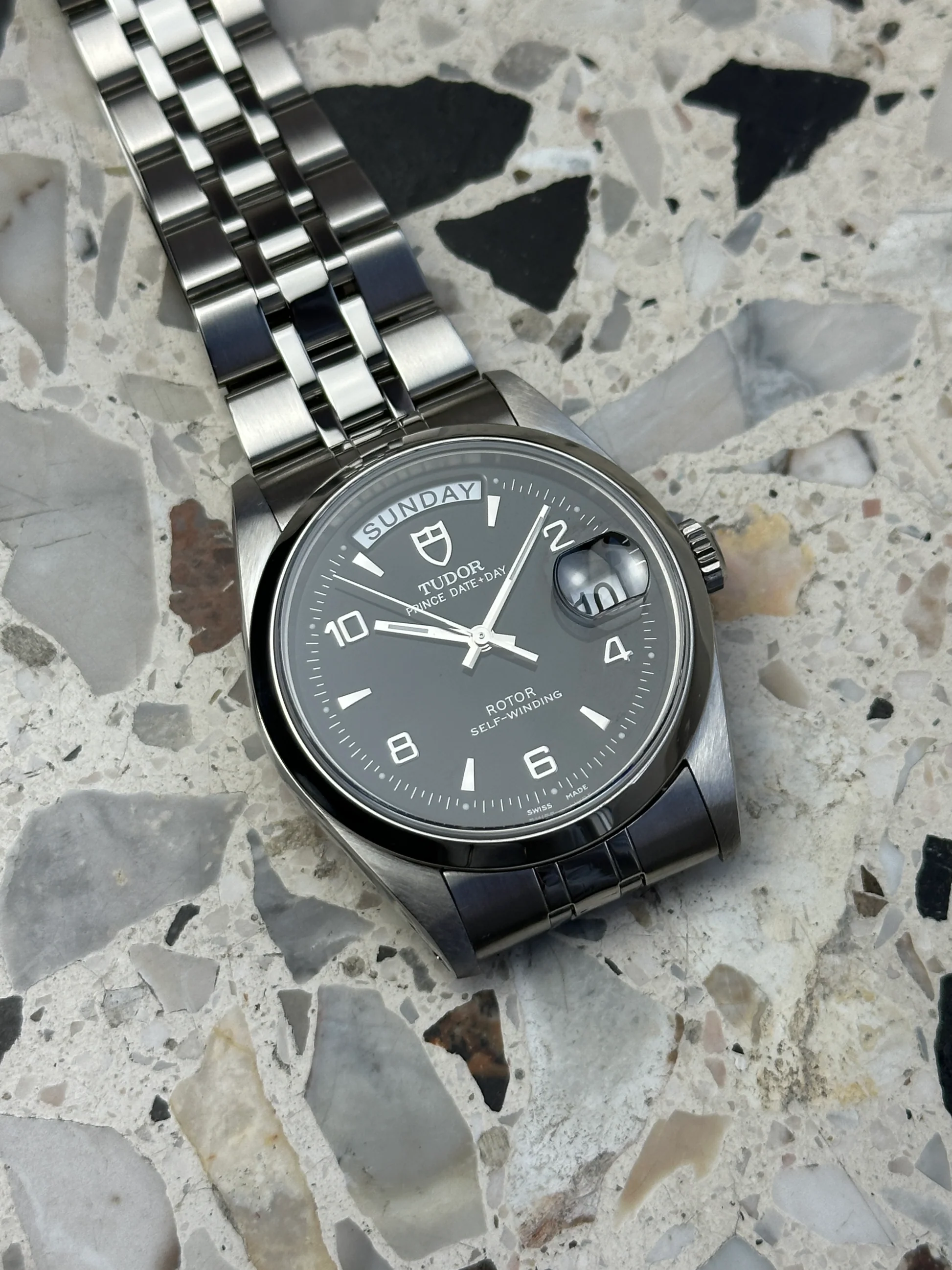 Tudor Prince Day-Date – Ref. 76200, Sehr gut – 12/14