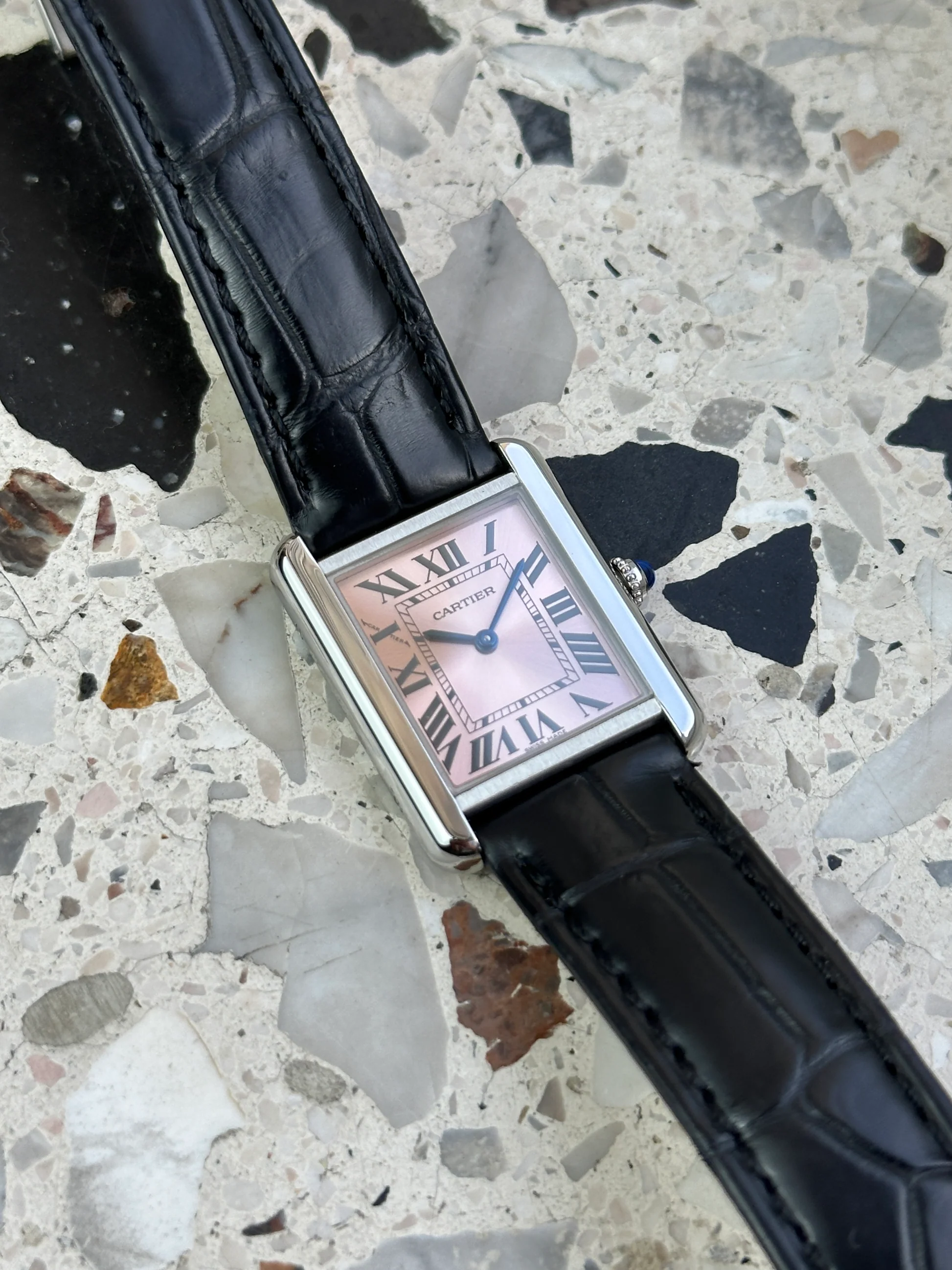 Cartier Tank Solo – Ref. 3170 / W5200000, Sehr gut – 12/14
