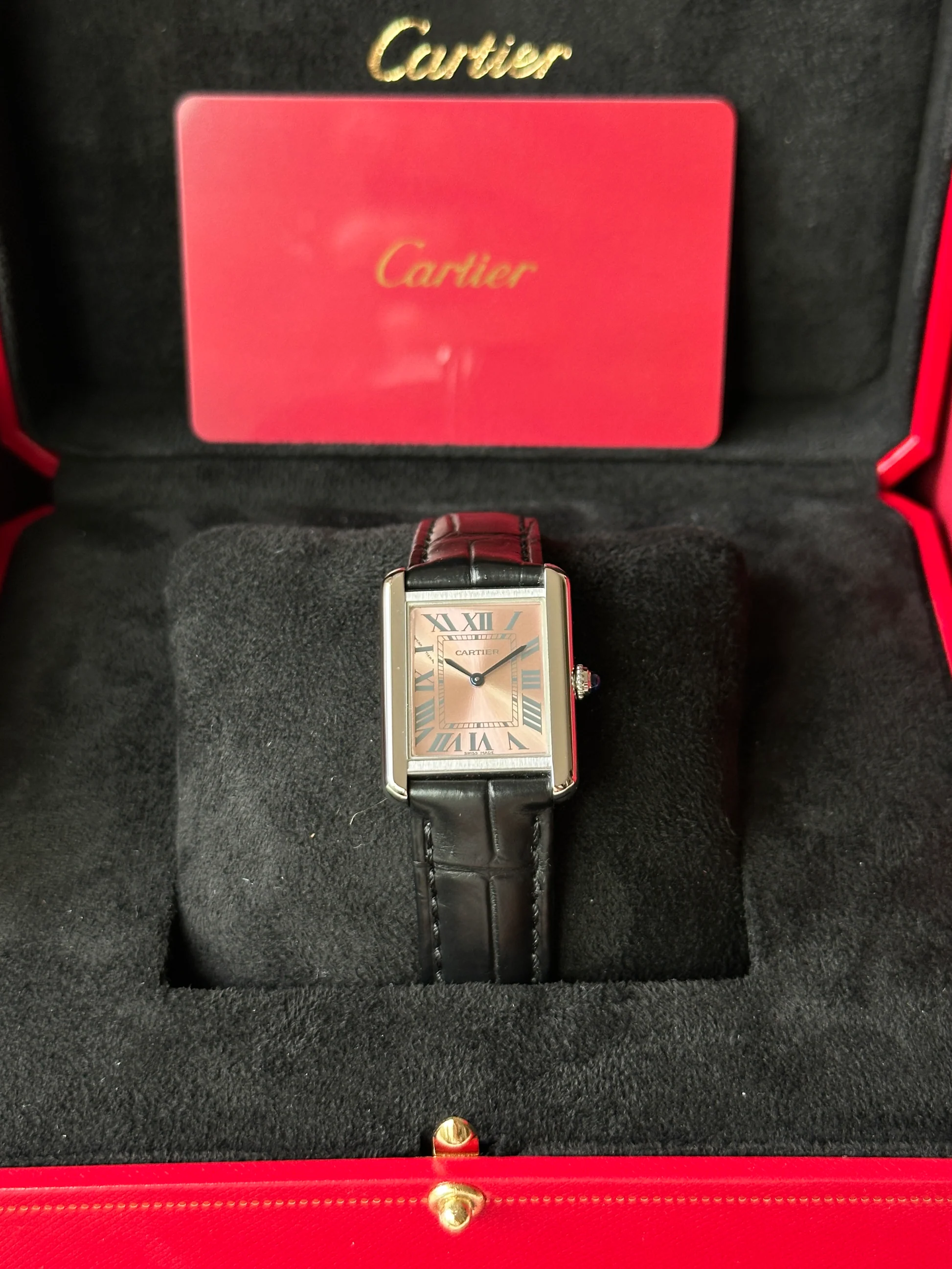 Cartier Tank Solo – Ref. 3170 / W5200000, Sehr gut – 14/14