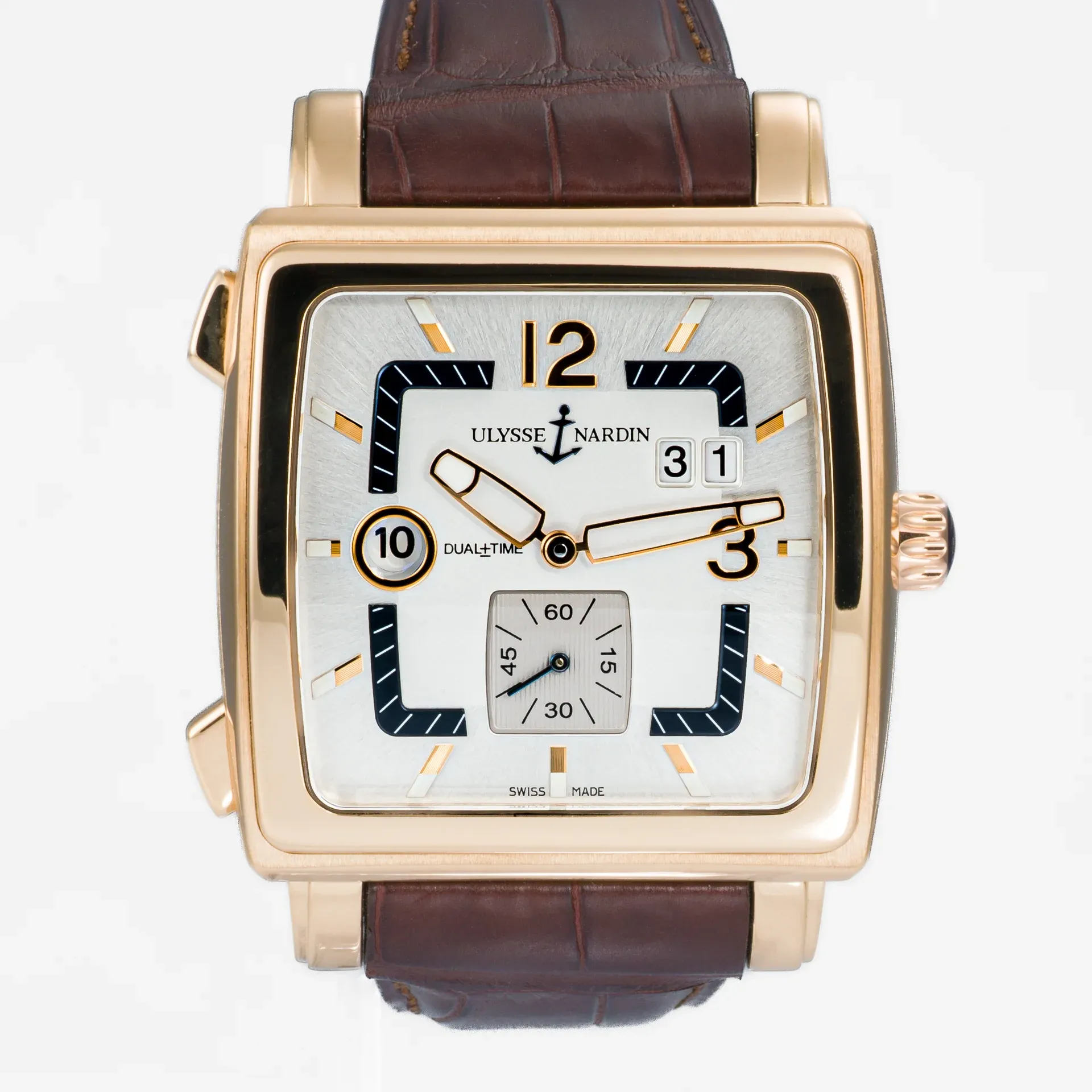 Ulysse Nardin Quadrato – Ref. 246-92, Sehr gut