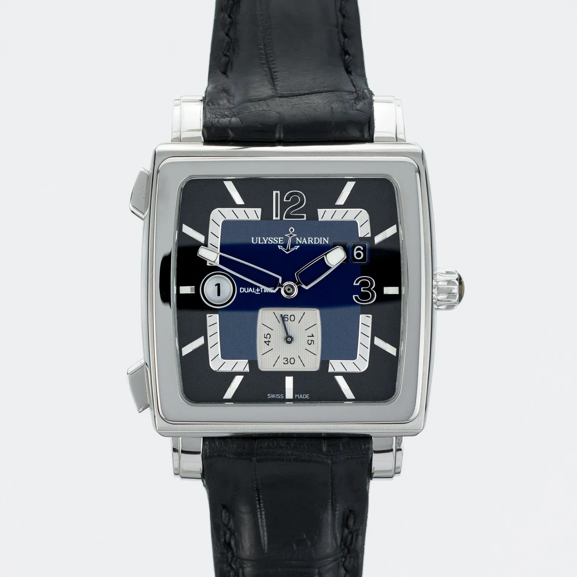 Ulysse Nardin Quadrato – Ref. 243-92/632, Sehr gut