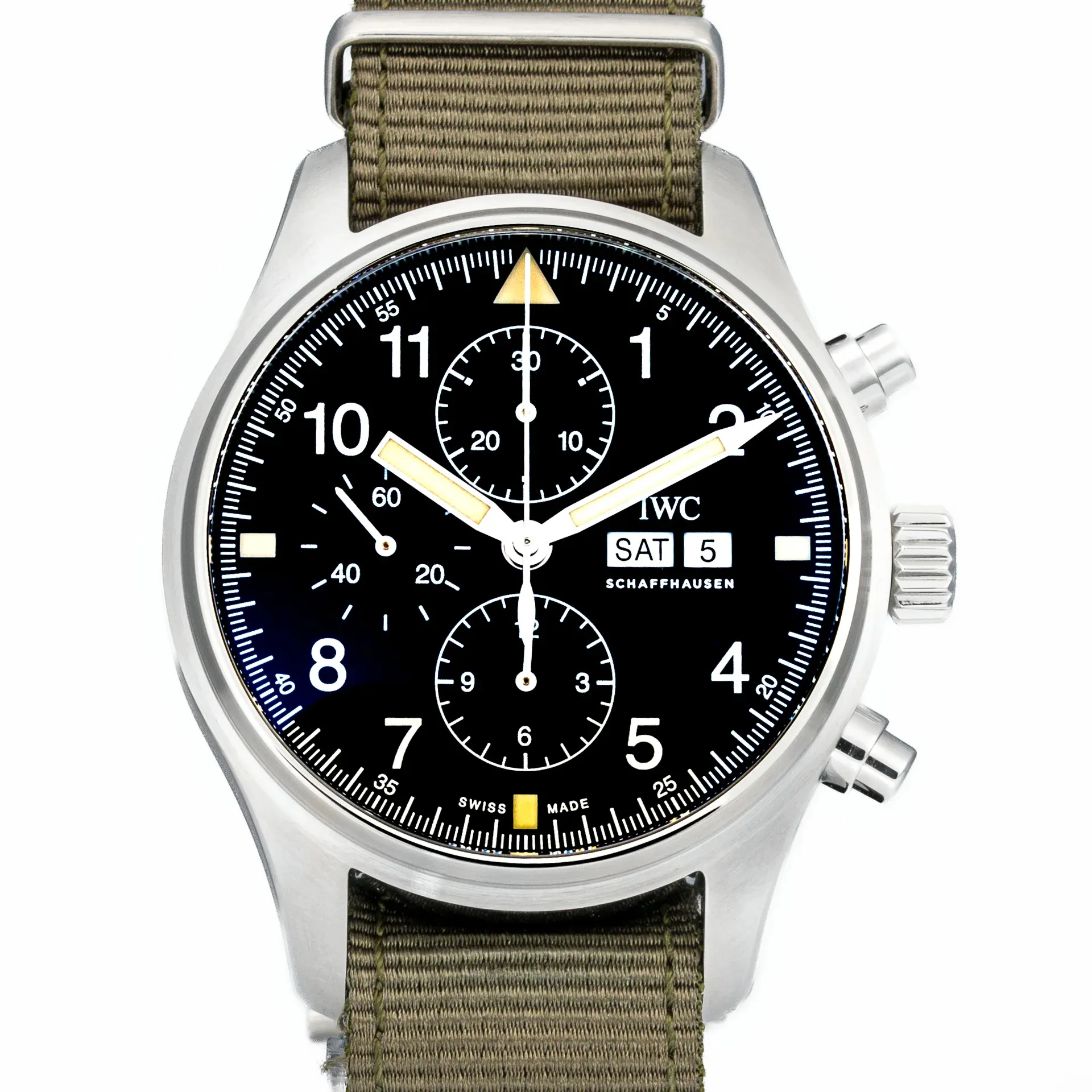 IWC Fliegerchronograph Ceramic Ref. 3705 – Ref. IW377724, Sehr gut