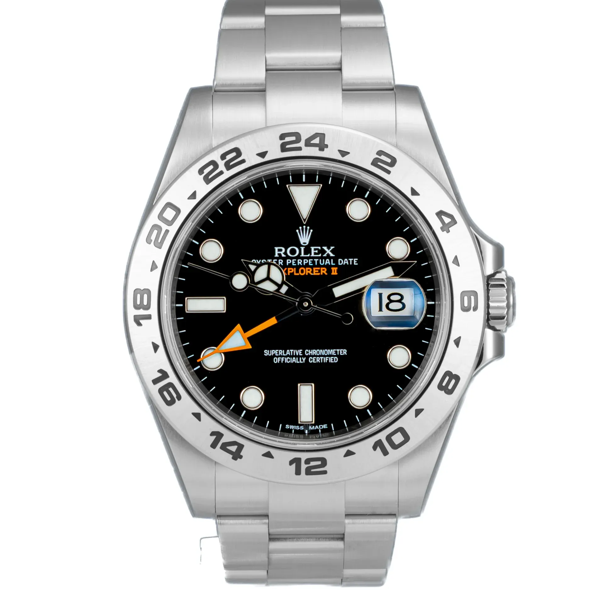 Rolex Explorer II – Ref. 216570-0002, Sehr gut