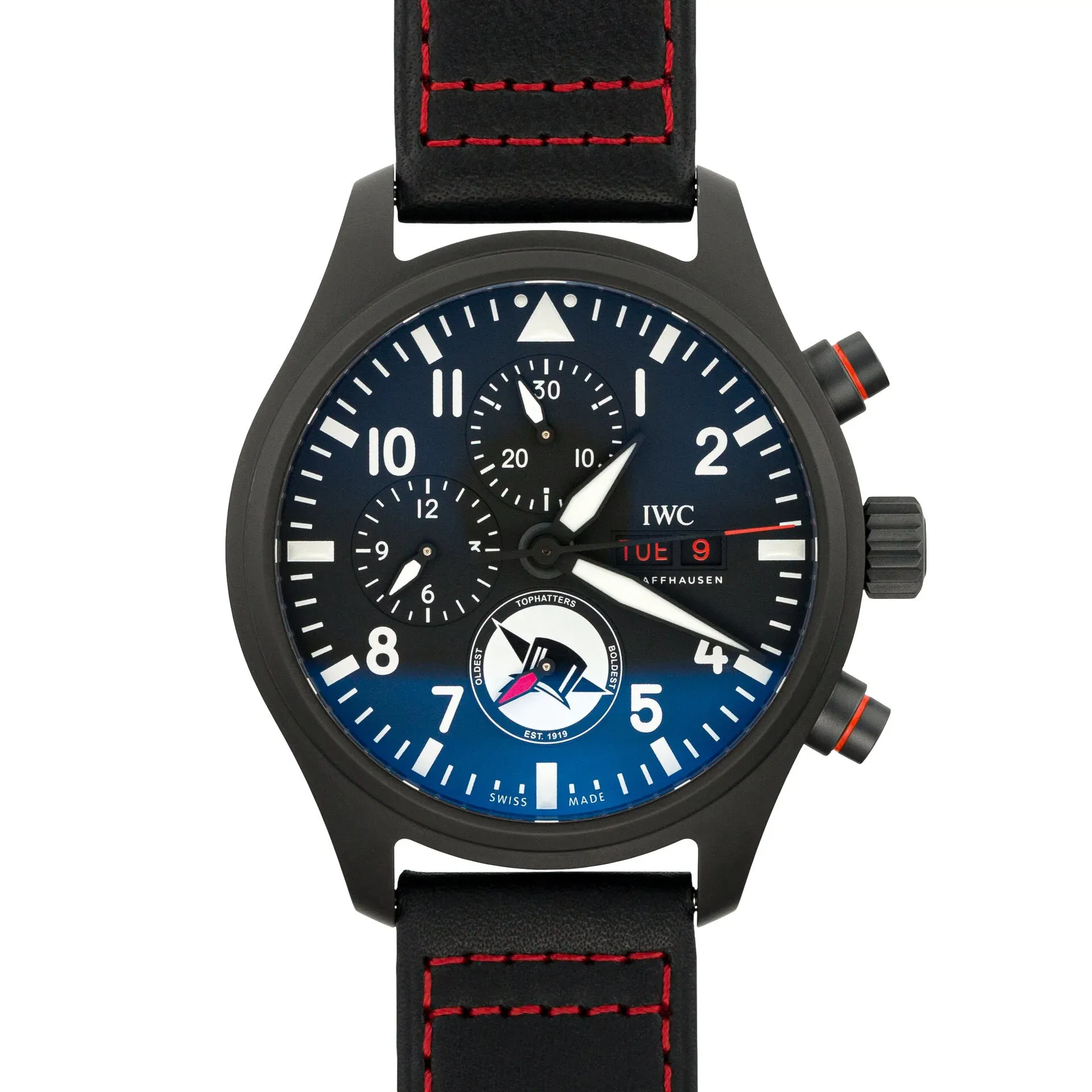 IWC Fliegerchronograph Ceramic Ref. 3705 – Ref. IW389108, Wie neu