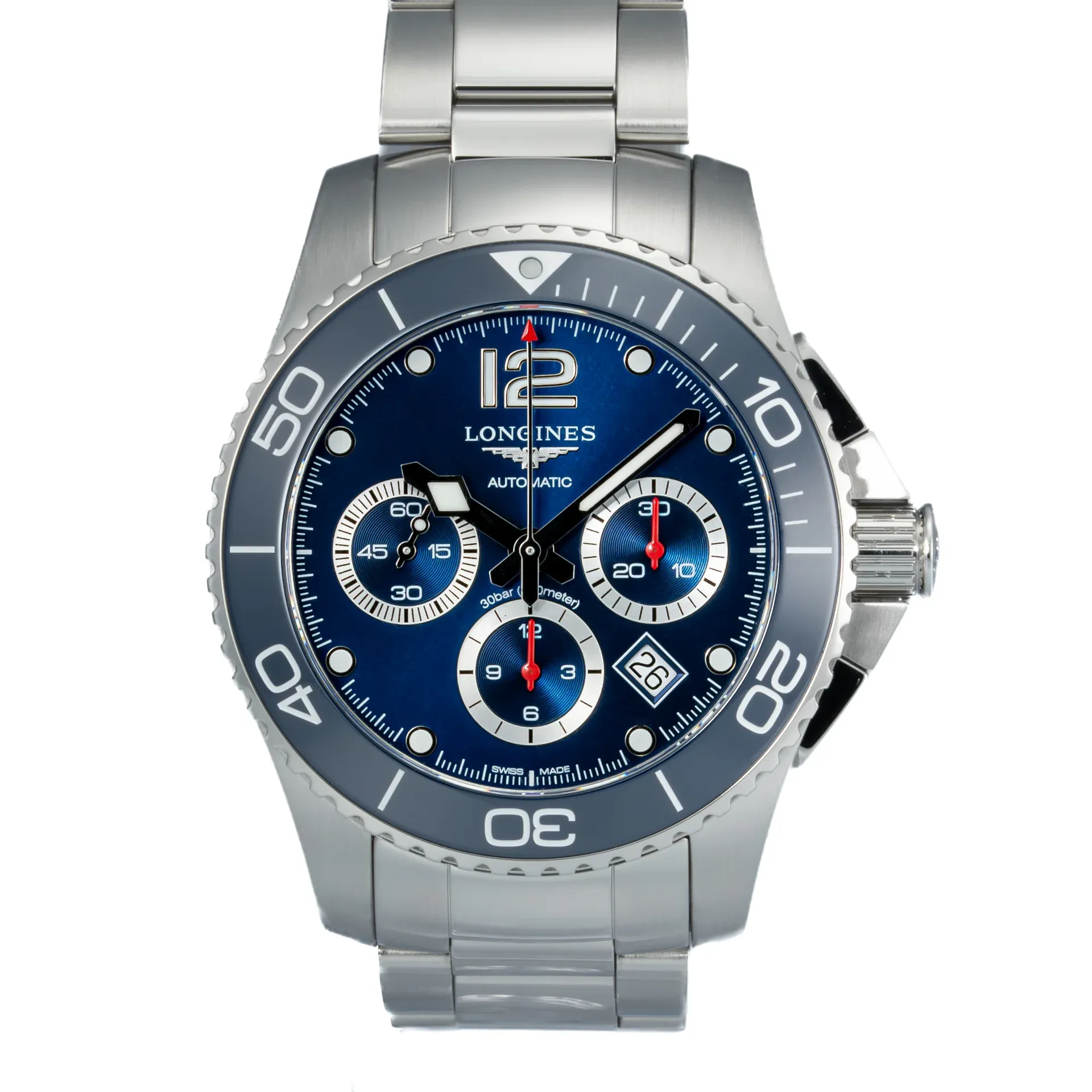 Longines HydroConquest – Ref. L38834966, very good