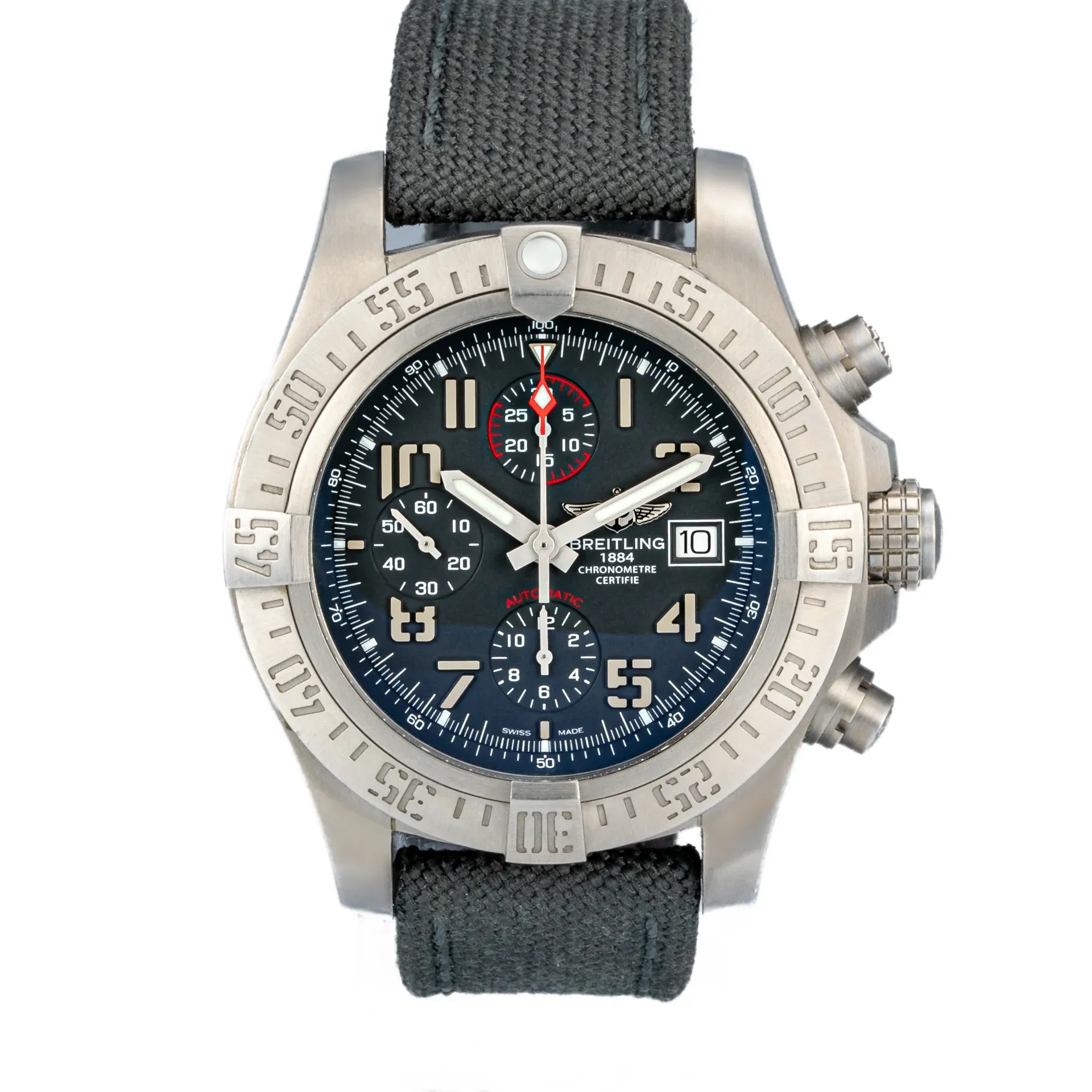Breitling Avenger – Ref. E13383101M1W1, very good
