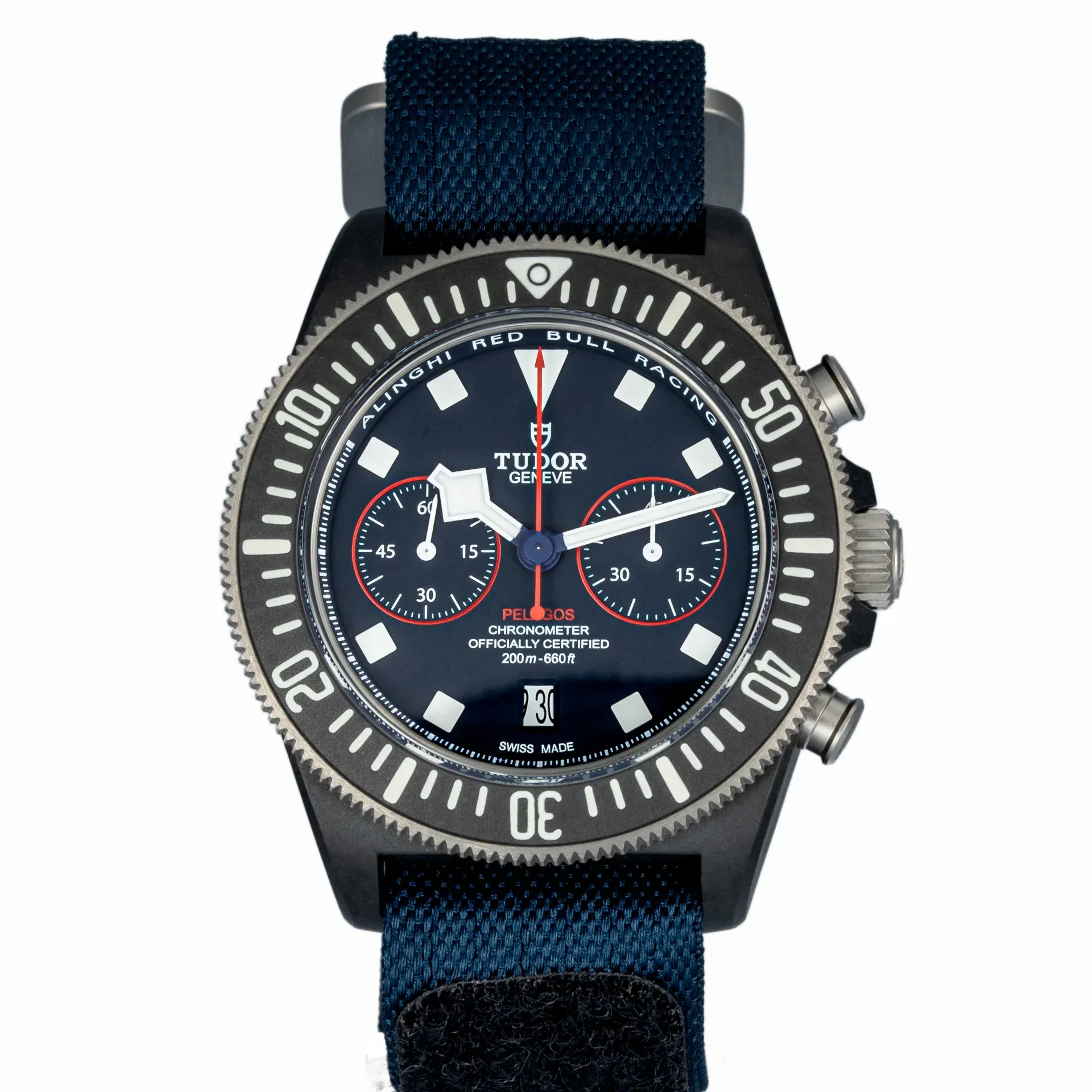 Tudor Pelagos FXD Chrono Alinghi Red Bull Racing Edition – Ref. M25807KN-0001, Neu