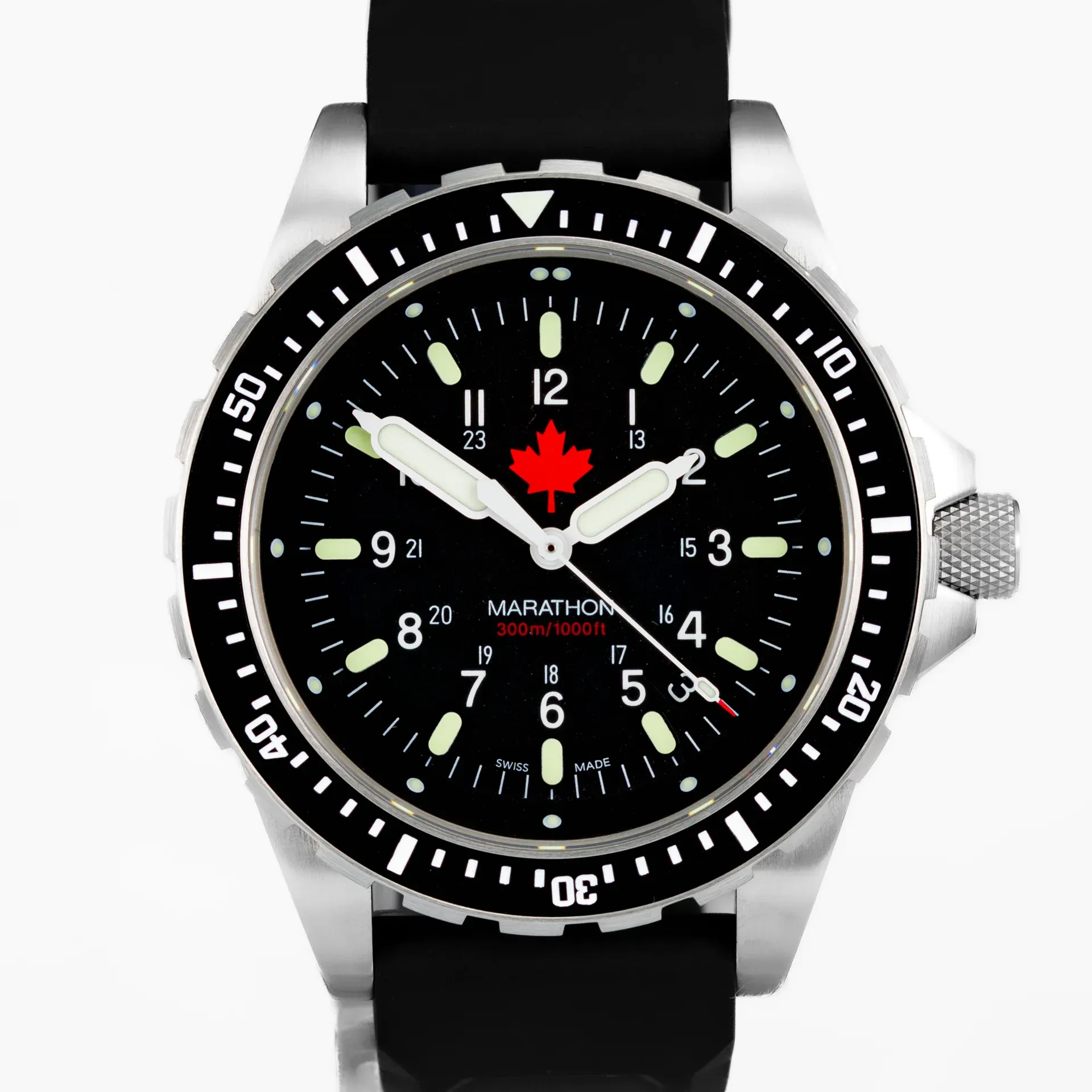 Marathon Jumbo Diver's Quartz JSAR – Ref. WW194018SS-0430, New