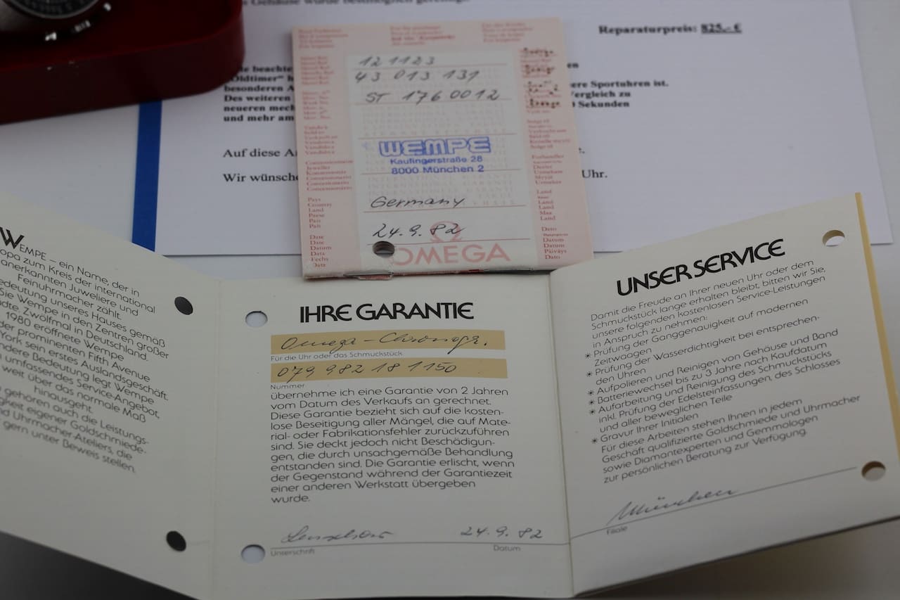 Omega Speedmaster Mark IV – Ref. 176.0012, Gut – 4/13