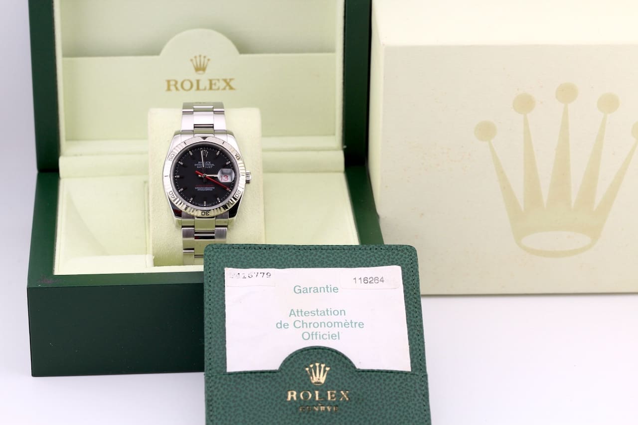 Rolex Turn-O-Graph – Ref. 116264, Sehr gut – 2/13