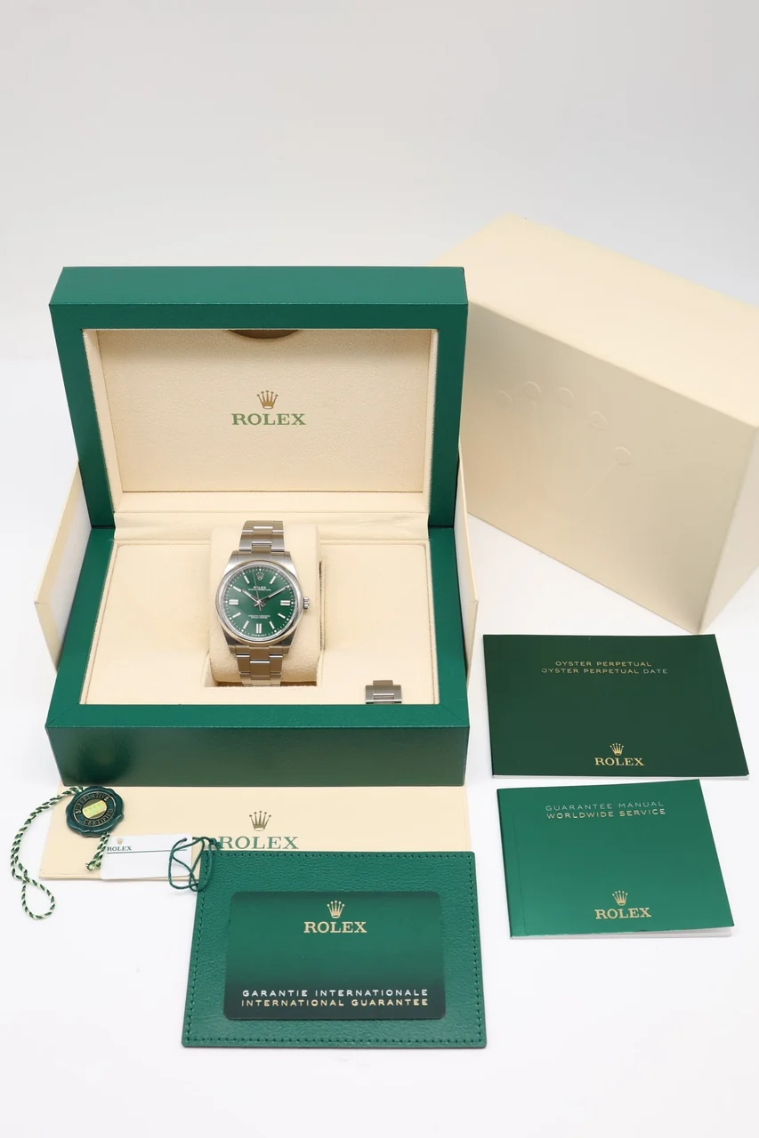 Rolex Oyster Perpetual – Ref. 124300, Sehr gut – 8/10