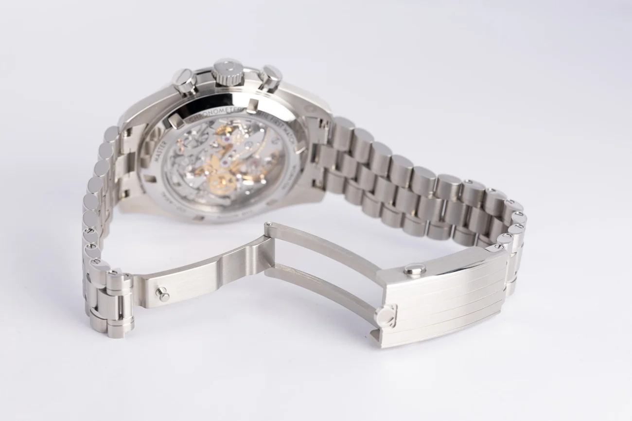 Omega Speedmaster Professional Moonwatch Hesalite – Ref. 31030425004001, Sehr gut – 3/11