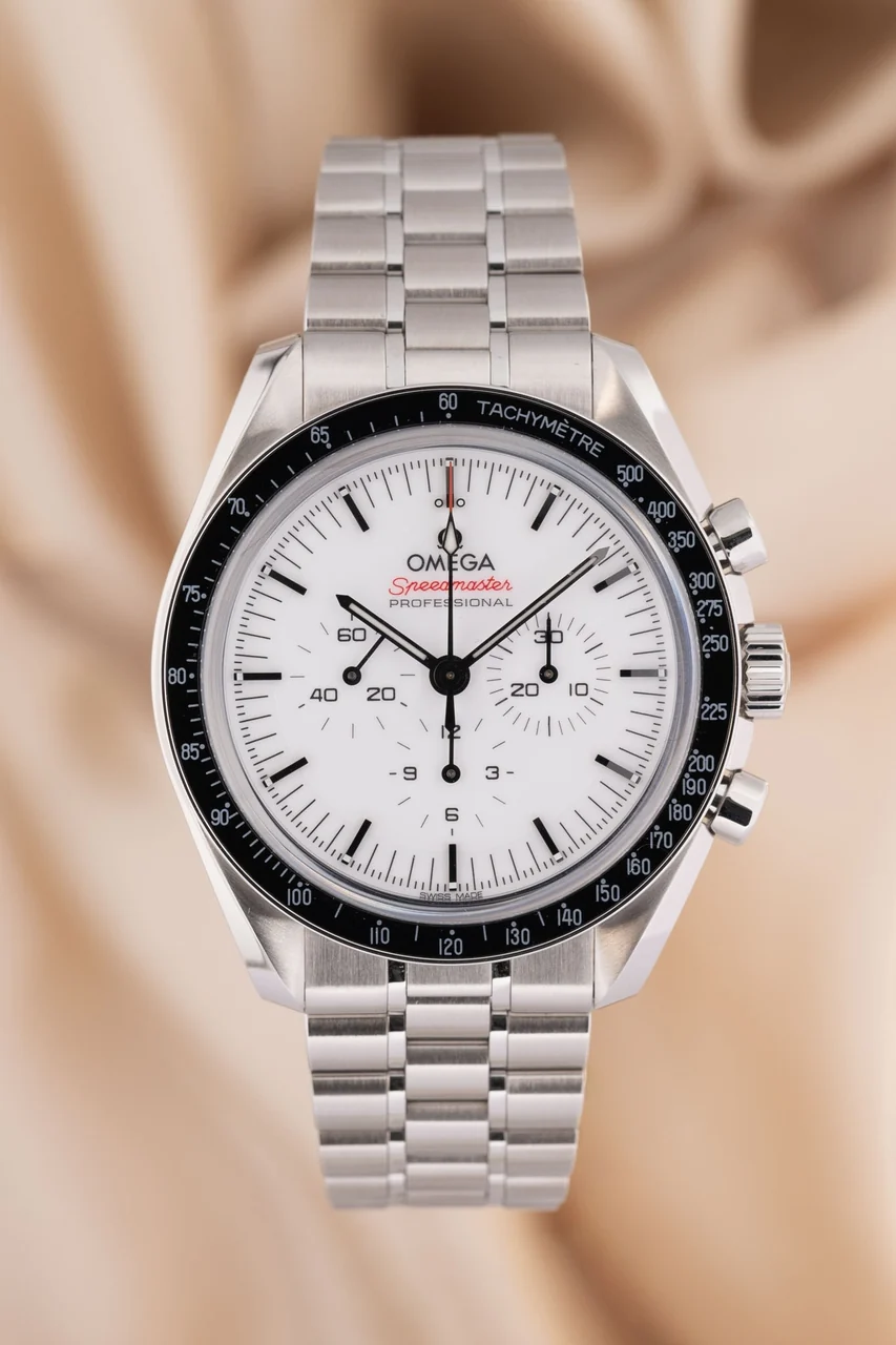 Omega Speedmaster Professional Moonwatch Hesalite – Ref. 31030425004001, Sehr gut