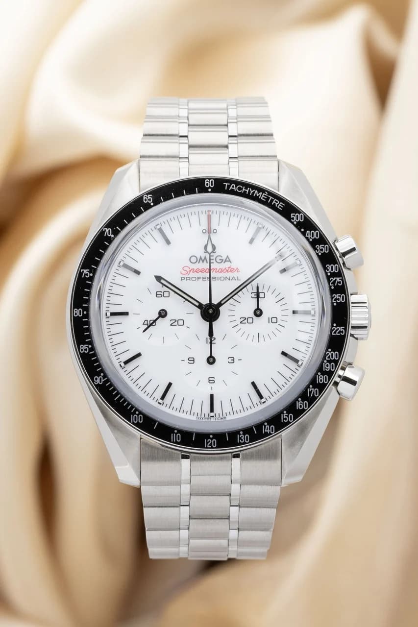 Omega Speedmaster Professional Moonwatch Hesalite – Ref. 31030425004001, Sehr gut – Bild 1/10