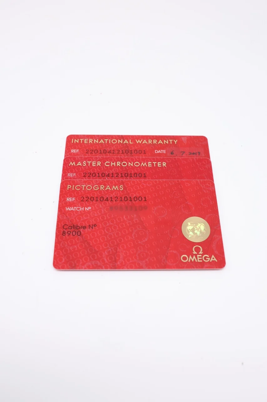 Omega Aqua Terra – Ref. 22010412101001, very good – 9/12