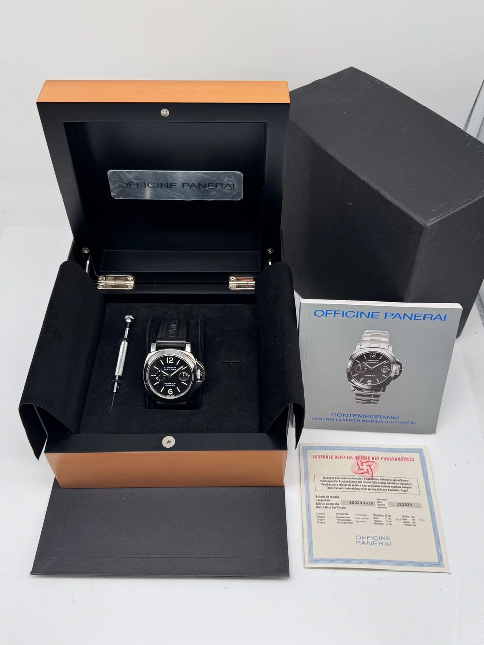 Panerai Luminor – Ref. PAM00104, Sehr gut – 9/10