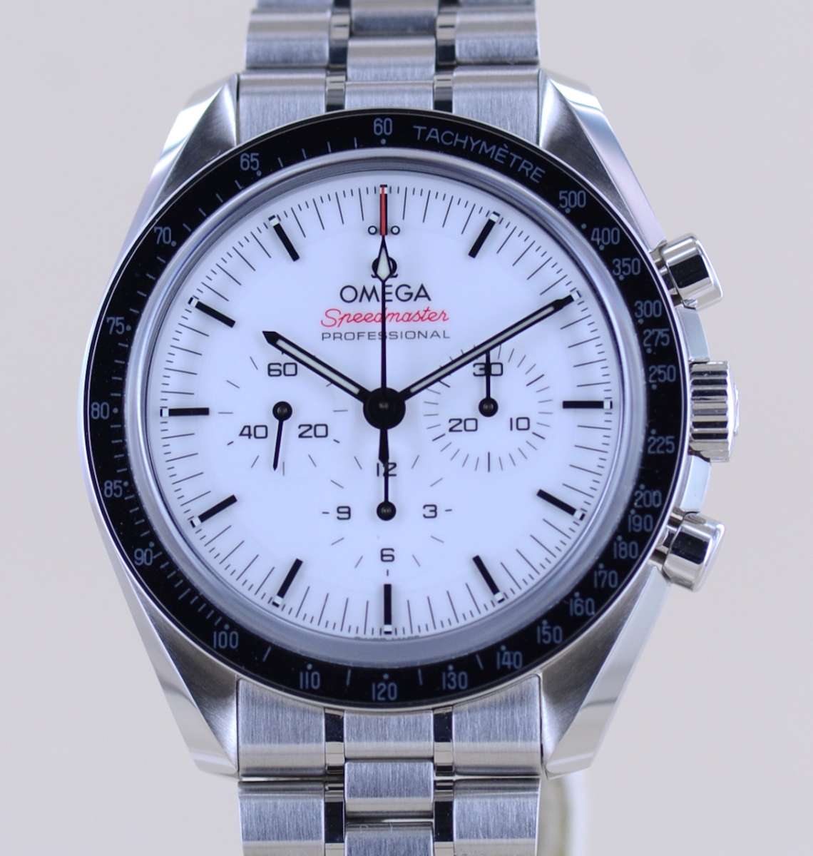 Omega Speedmaster Professional Moonwatch Hesalite – Ref. 31030425004001, Neu – 1/3