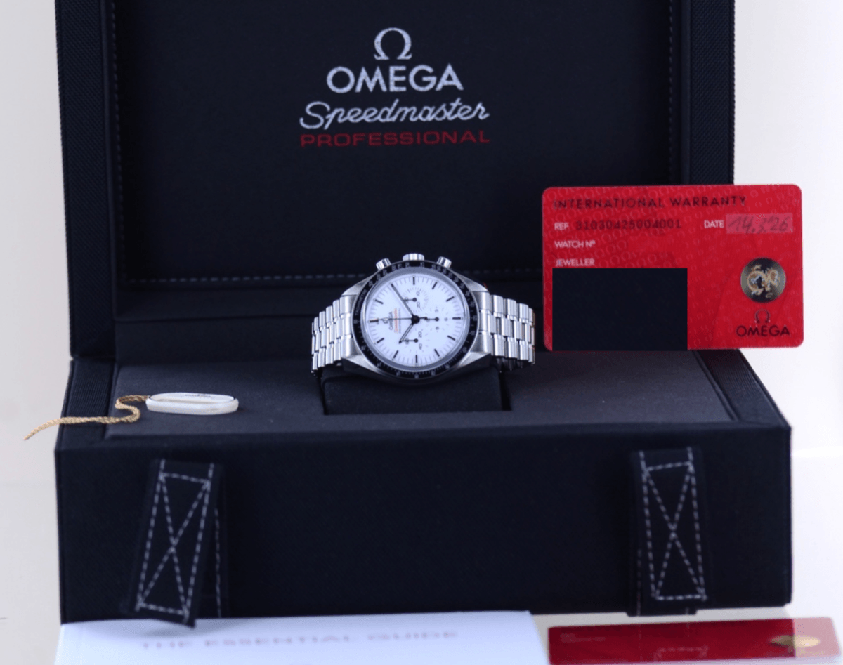 Omega Speedmaster Professional Moonwatch Hesalite – Ref. 31030425004001, Neu – 3/3