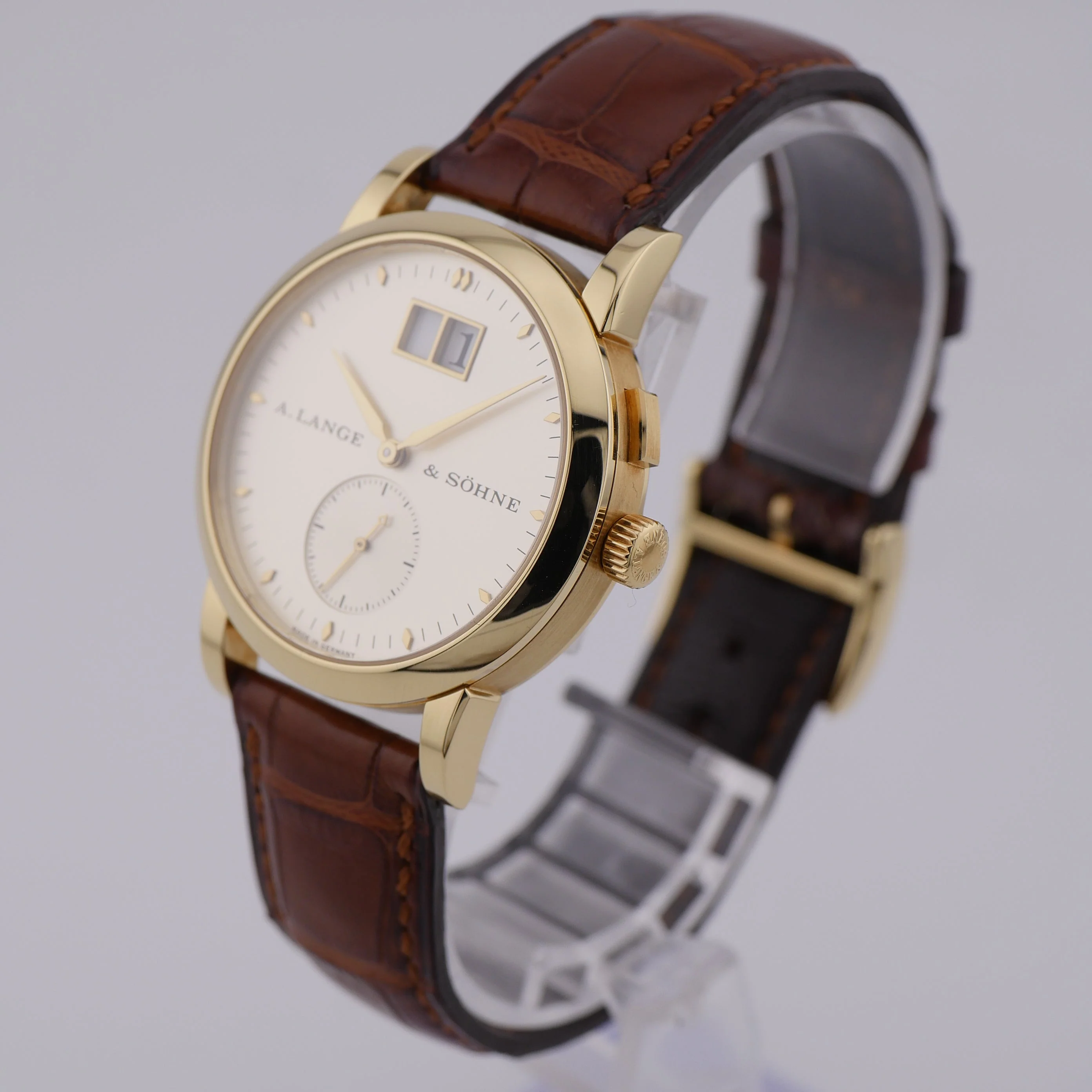 A. Lange & Söhne Saxonia – Ref. 105.021, Sehr gut – 4/8