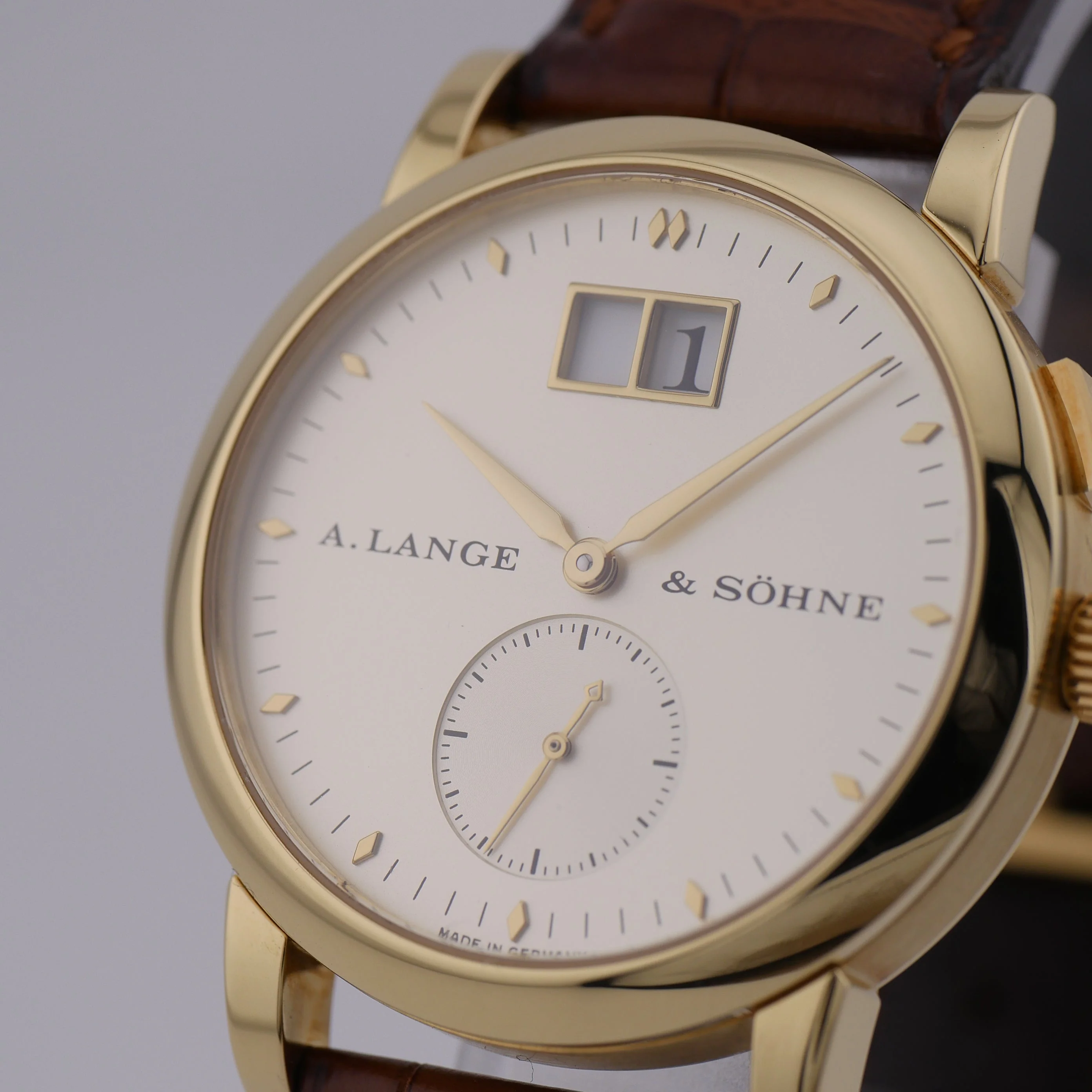 A. Lange & Söhne Saxonia – Ref. 105.021, Sehr gut – 6/8