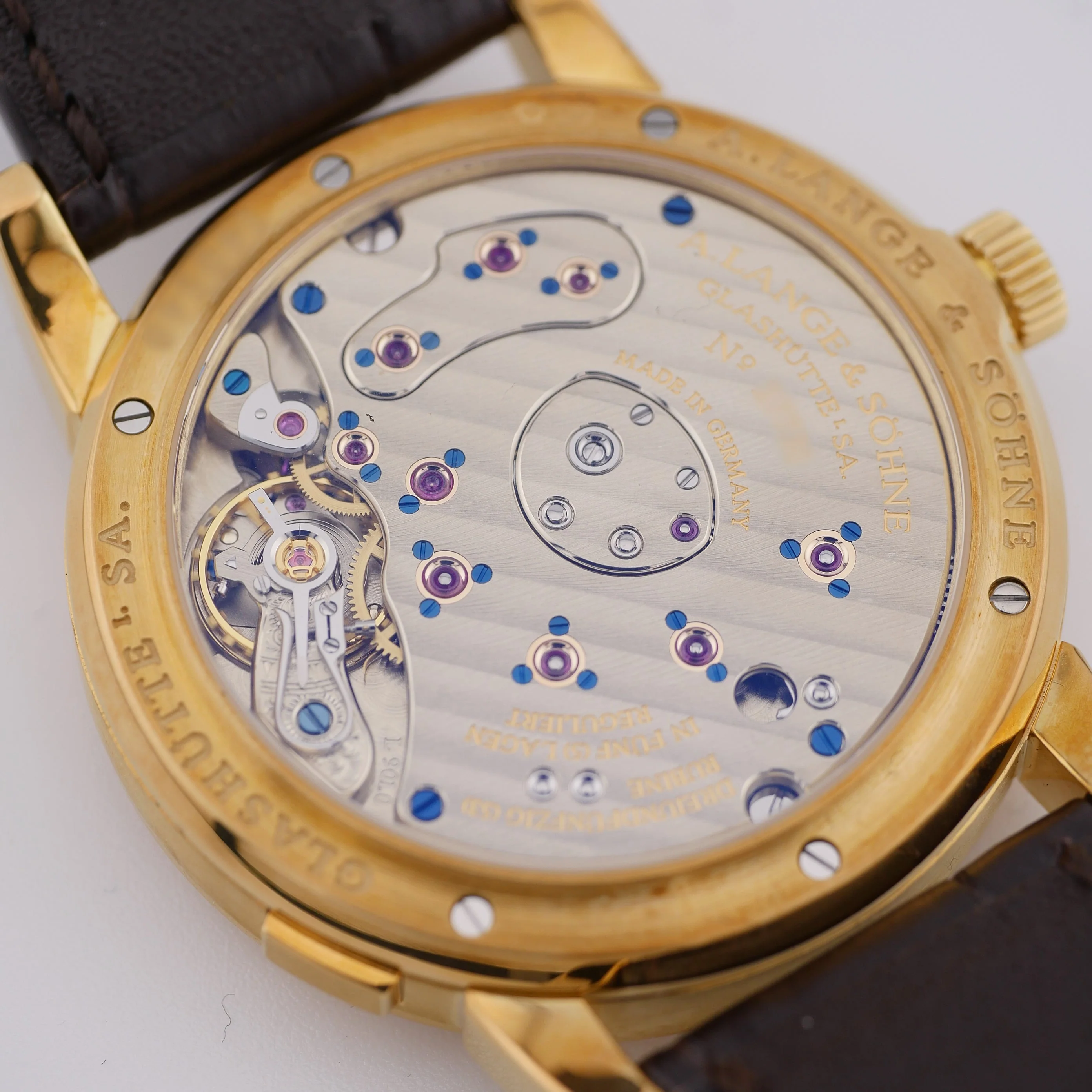 A. Lange & Söhne Lange 1 – Ref. 101.022, Wie neu – 4/9
