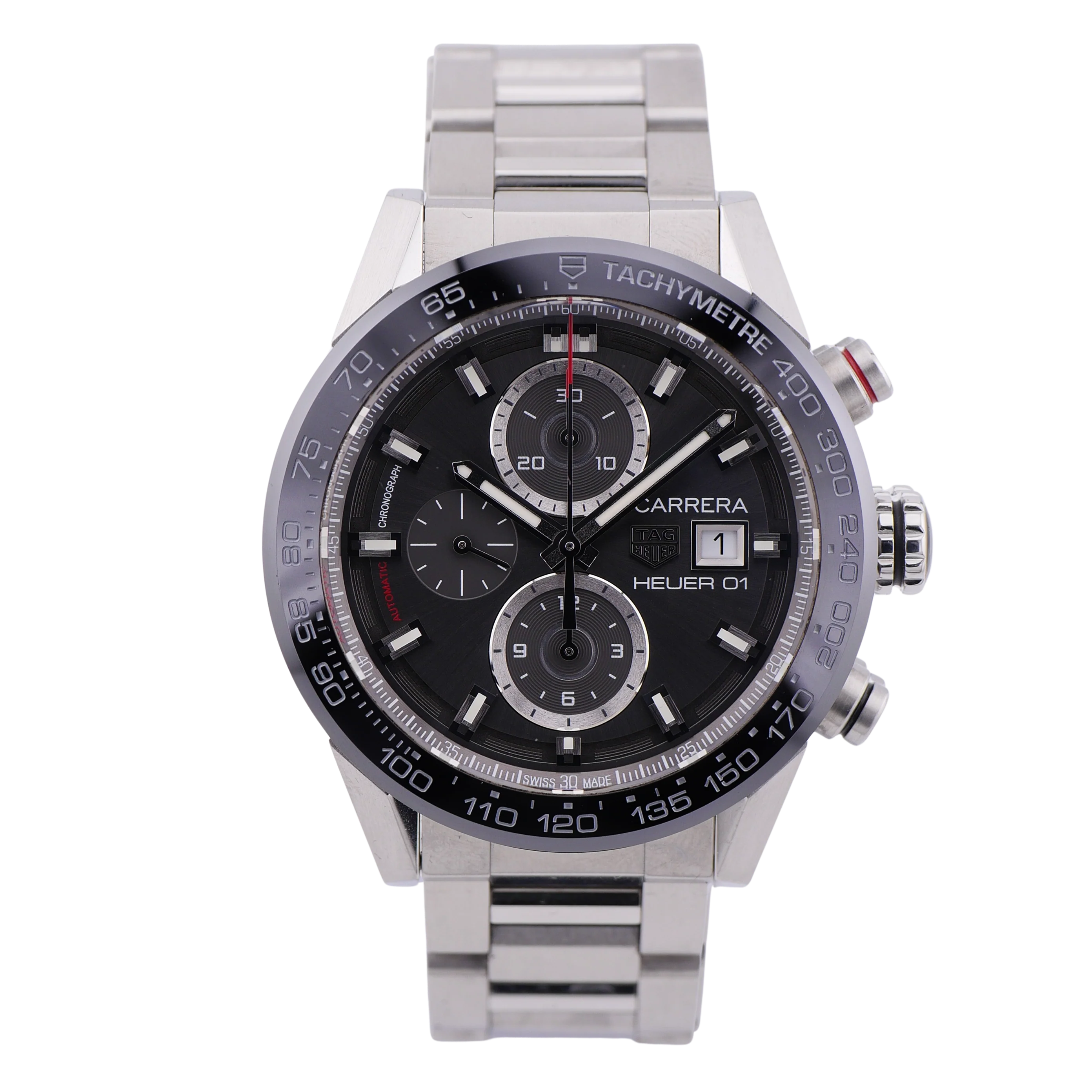 TAG Heuer Carrera – Ref. CAR201W, Sehr gut – 1/8